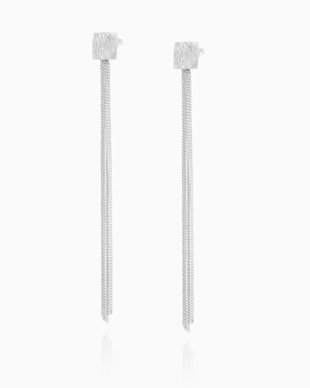 Orecchini Long Daisy EARRING LONG DAISY SILVER FEDERICA TOSI