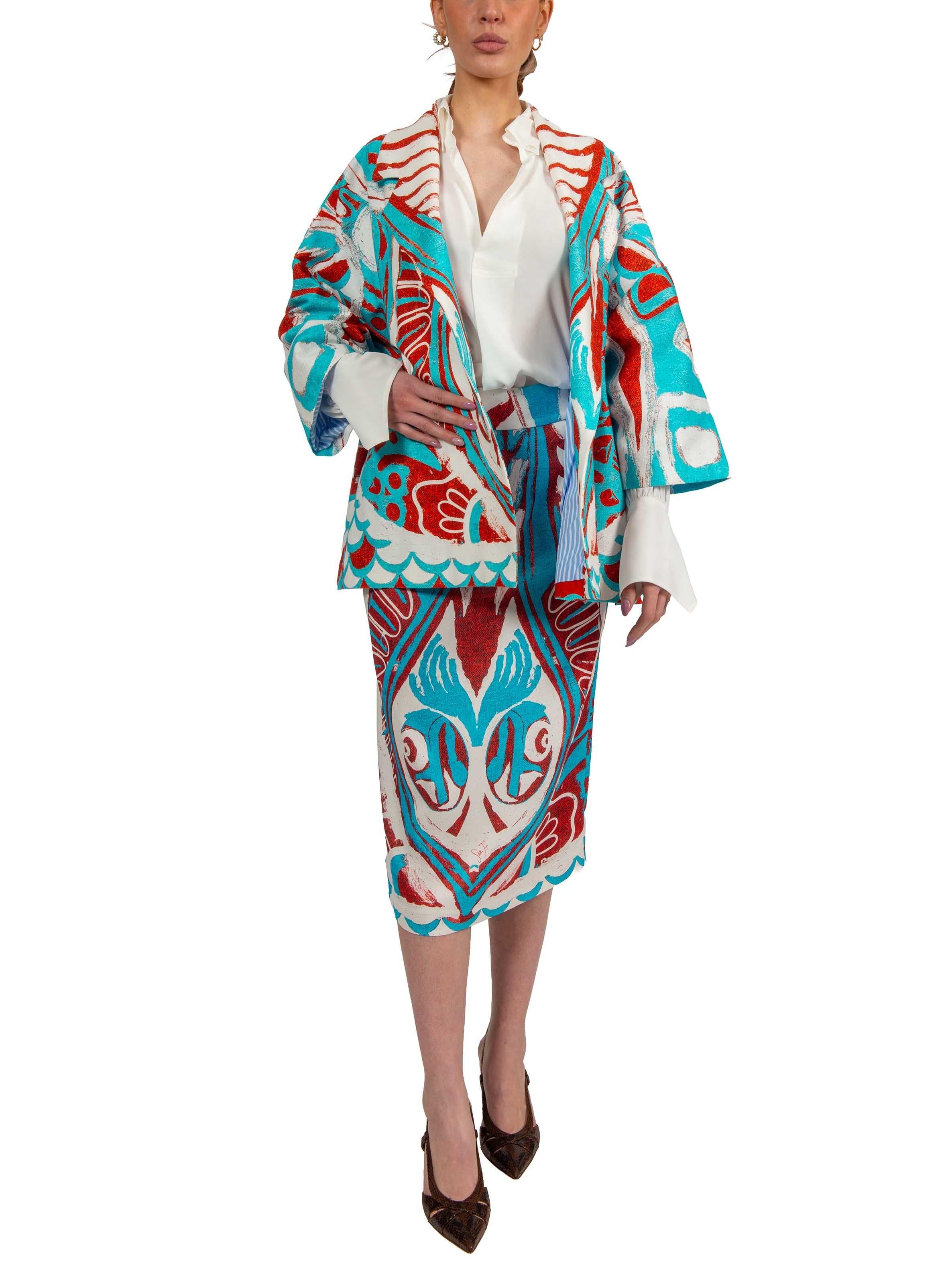 Gonna longuette stampa alaska JG409 STAMPA ALASKA STELLA JEAN