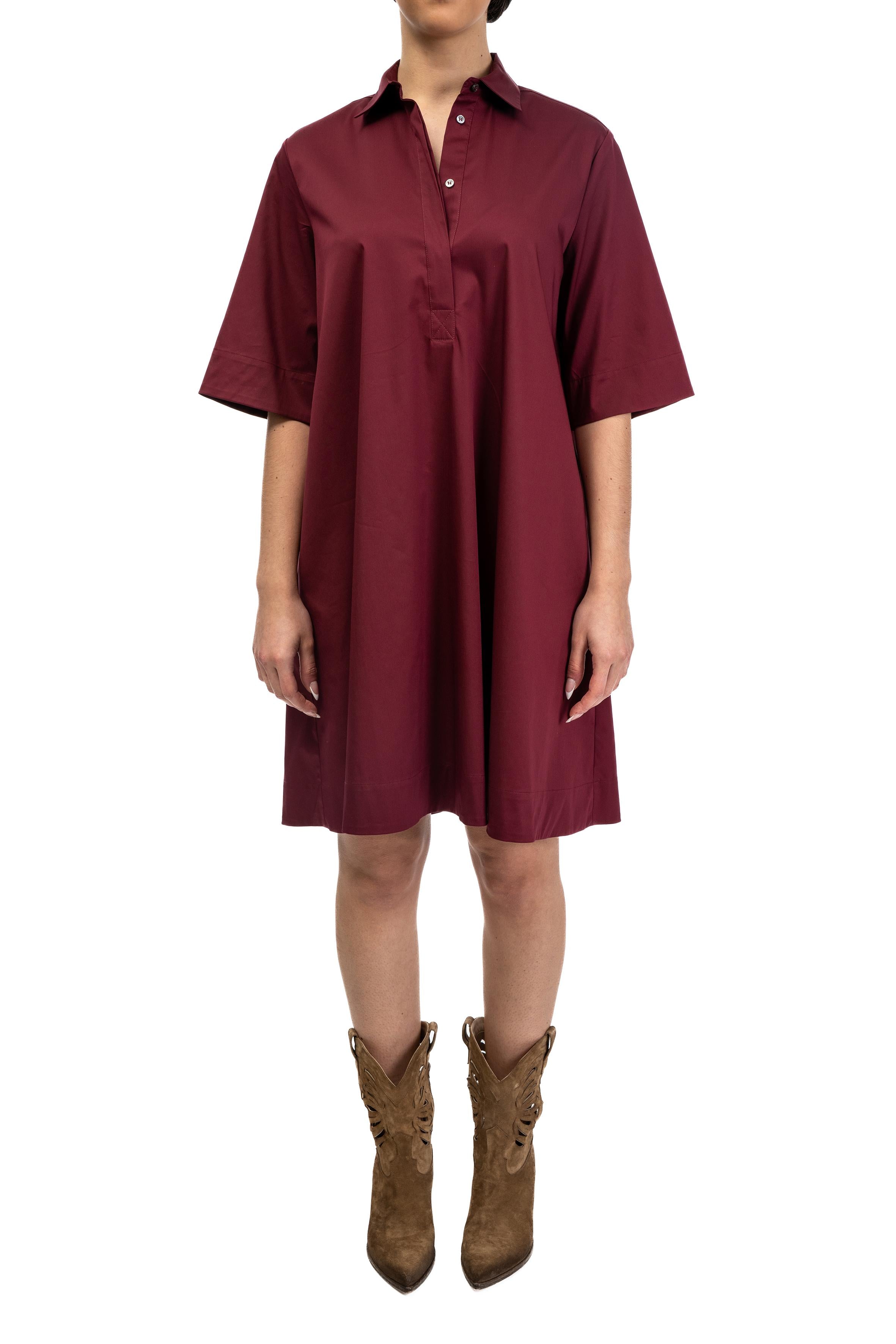 Abito midi in cotone amarena 4007 4674 A ALICE MILLER