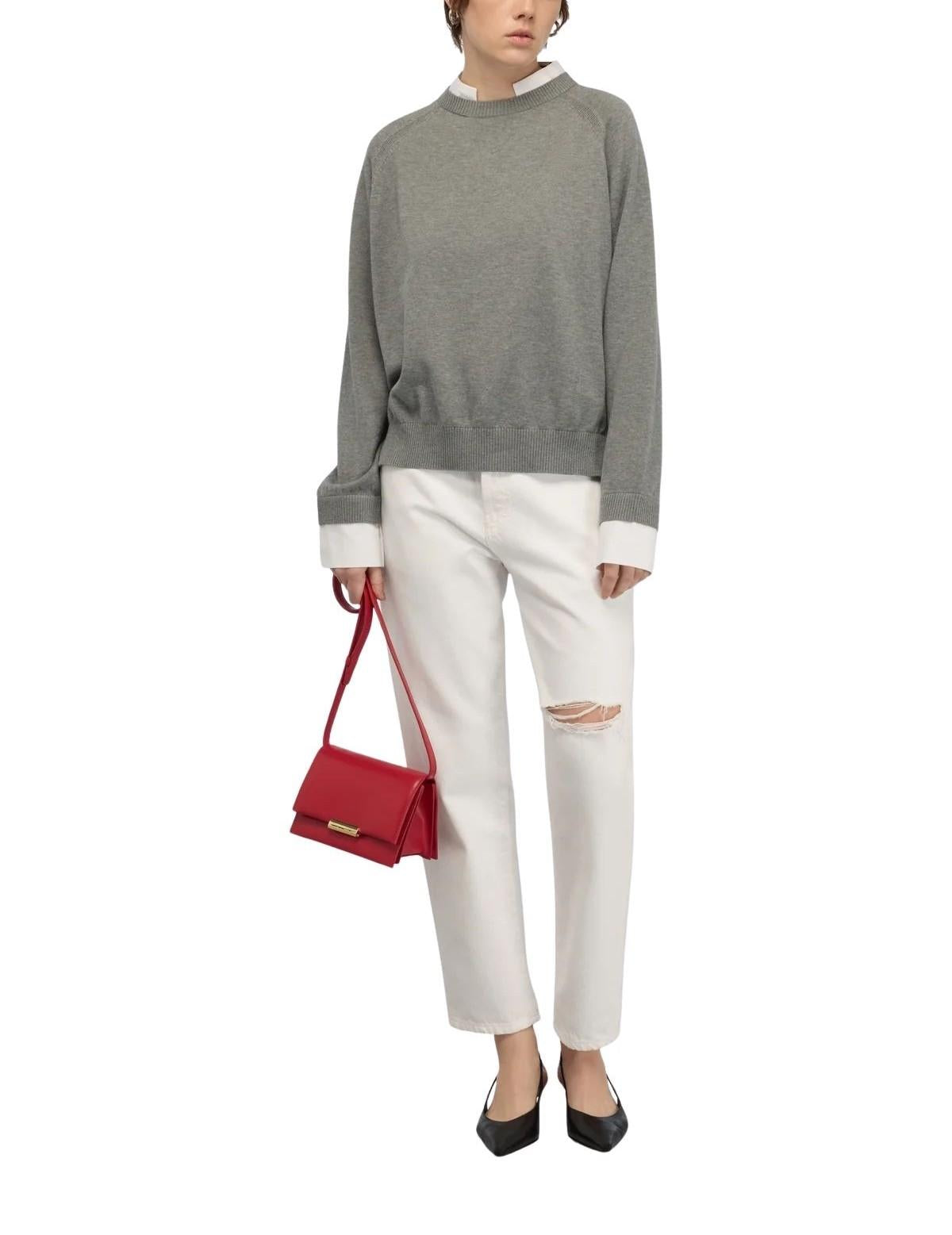 Maglia Juanita grey JUANITA Y6SB60 GREY SEMICOUTURE