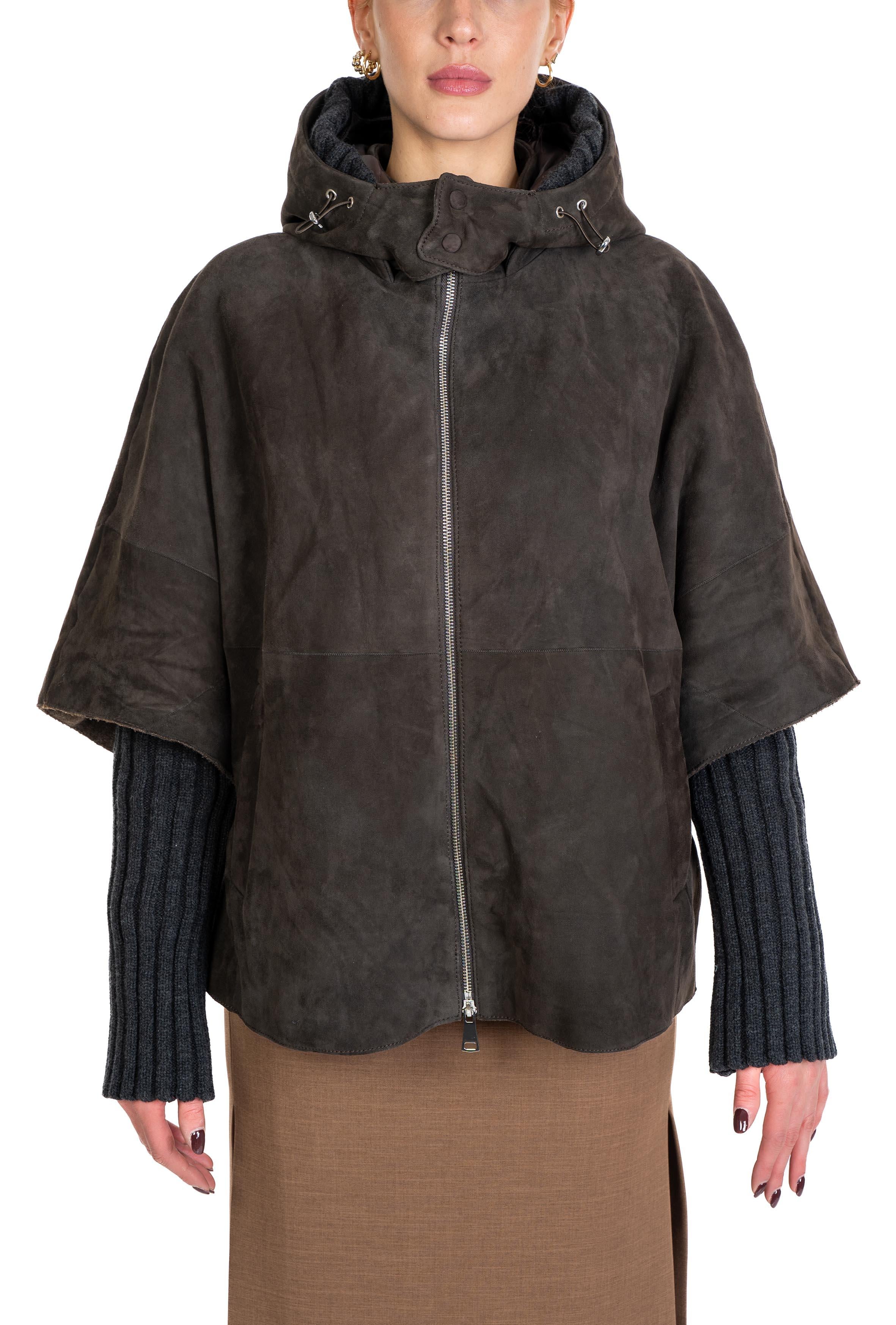 Giaccone Alaska ALASKA MOKA THE JACKIE LEATHERS