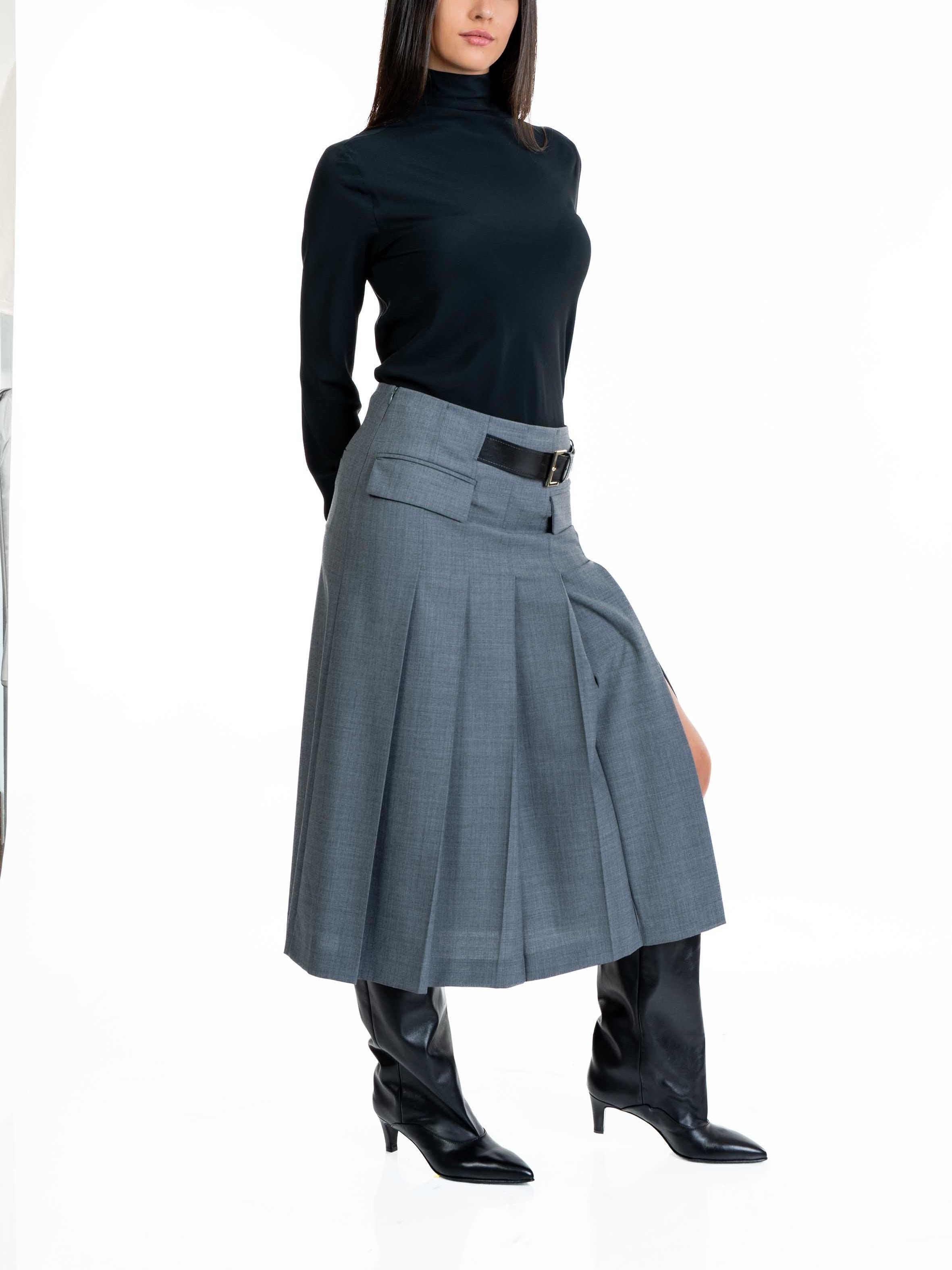 Tracy Pleated Skirt TRACY X92 SEMICOUTURE