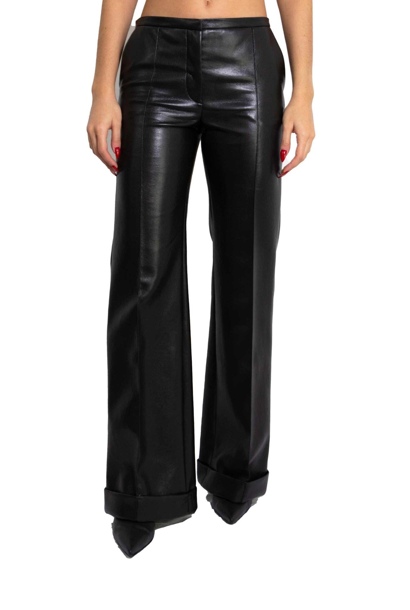 Pantalone in ecopelle nero 0311 7140 N PHILOSOPHY
