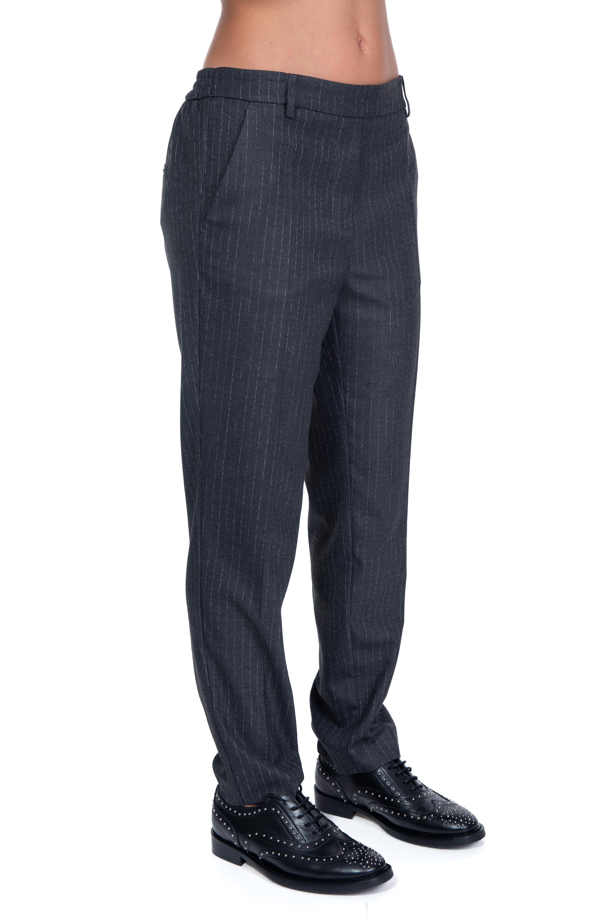 Pantalone chino gessato 3276 4315 G ALICE MILLER