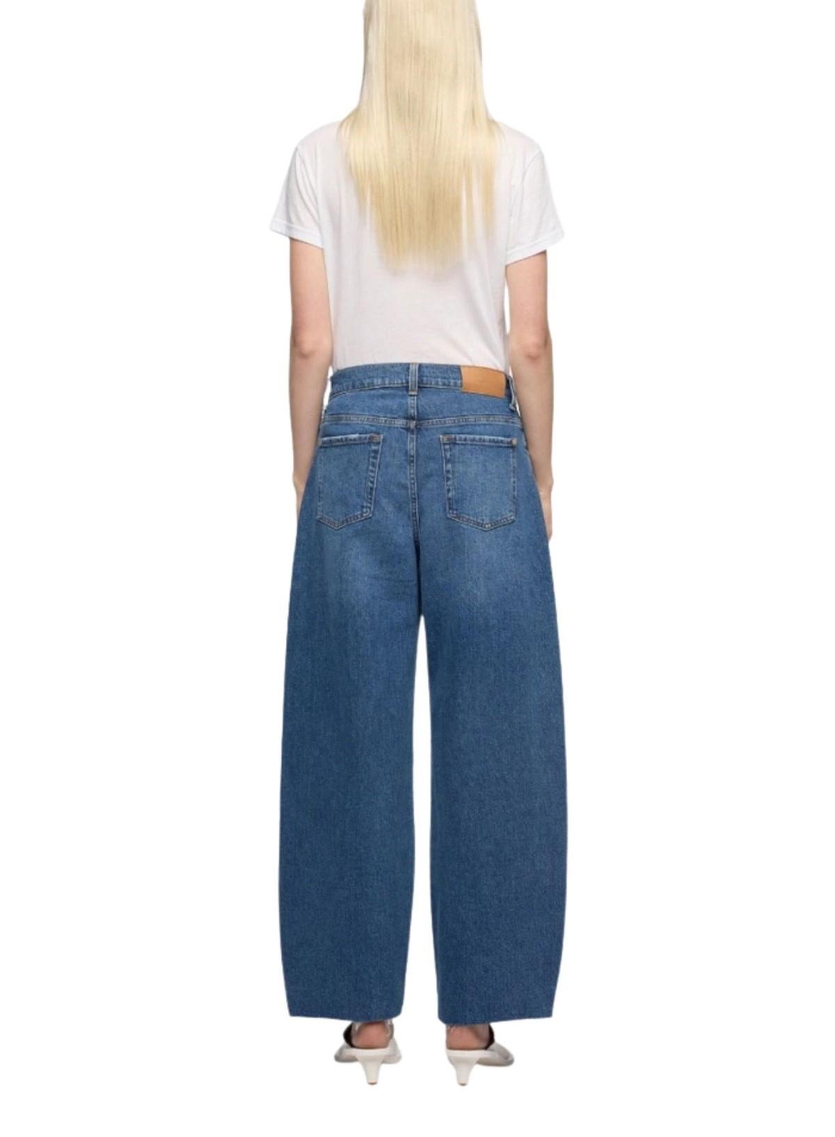 Jeans Ballon bonnie curvilinear BONNIE CURVILINEAR SANTA CRUZ U7SCZ 7 FOR ALL MANKIND