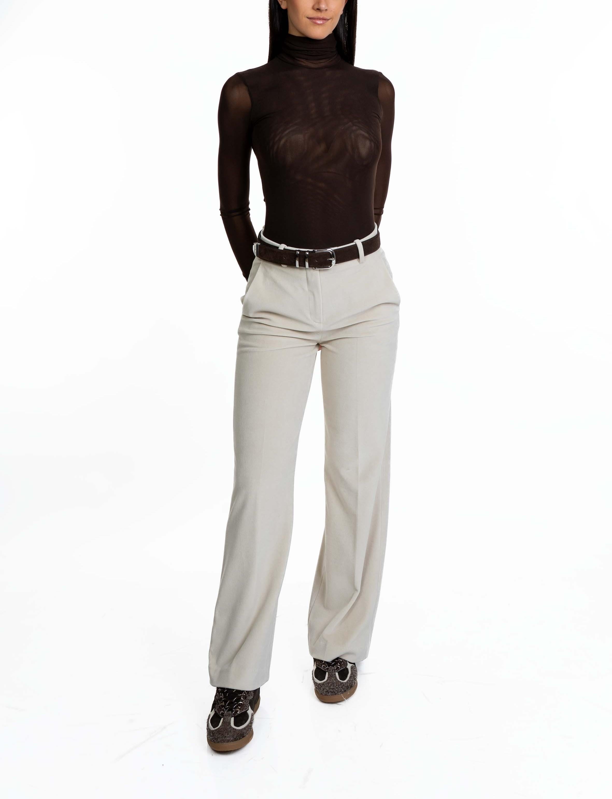 Maglia lupetto in tulle testa di moro 4806 4276 MORO ALICE MILLER