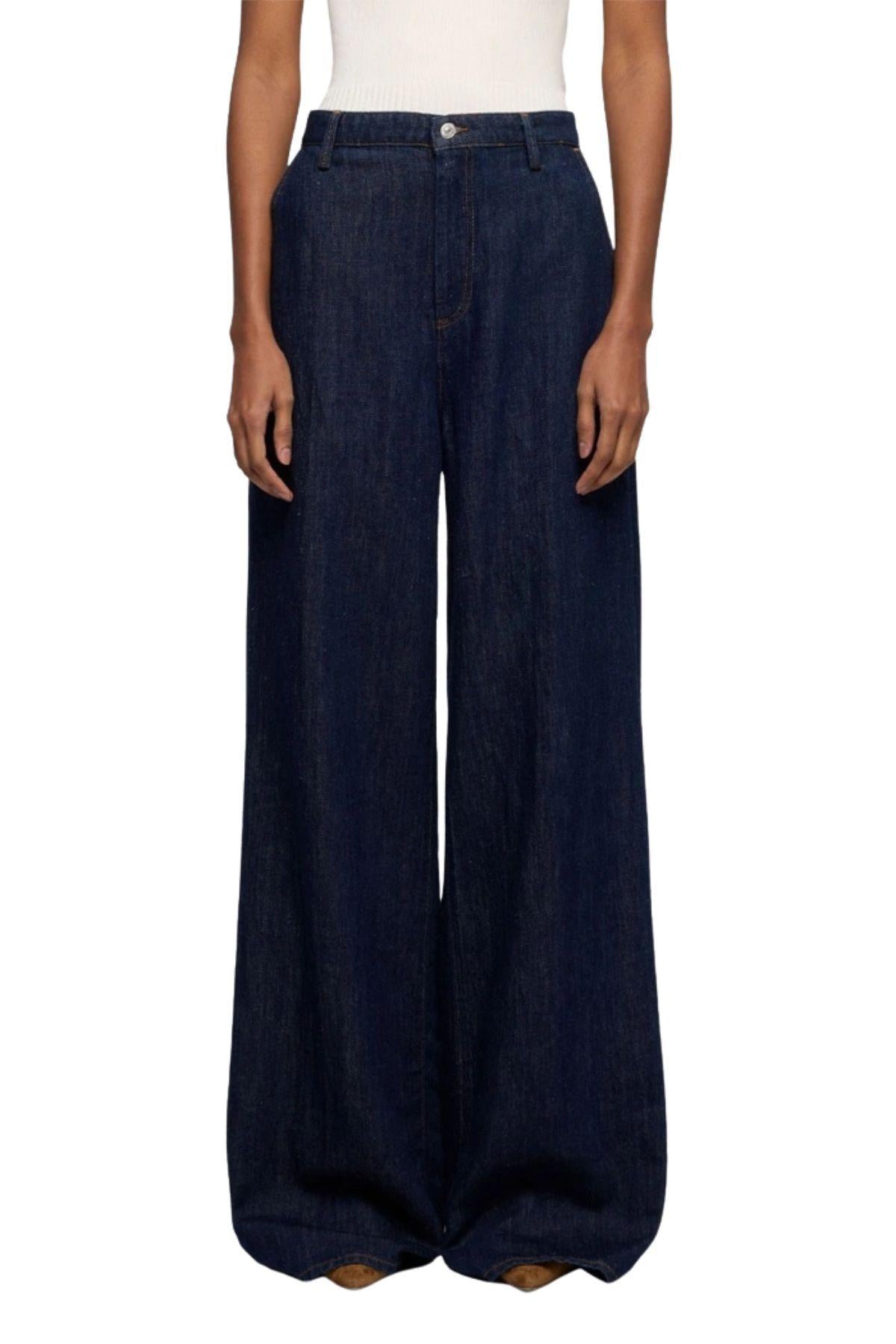 Jeans a palazzoWide Trouser Blossom WIDE TROUSER BLOSSOM BLU 7 FOR ALL MANKIND