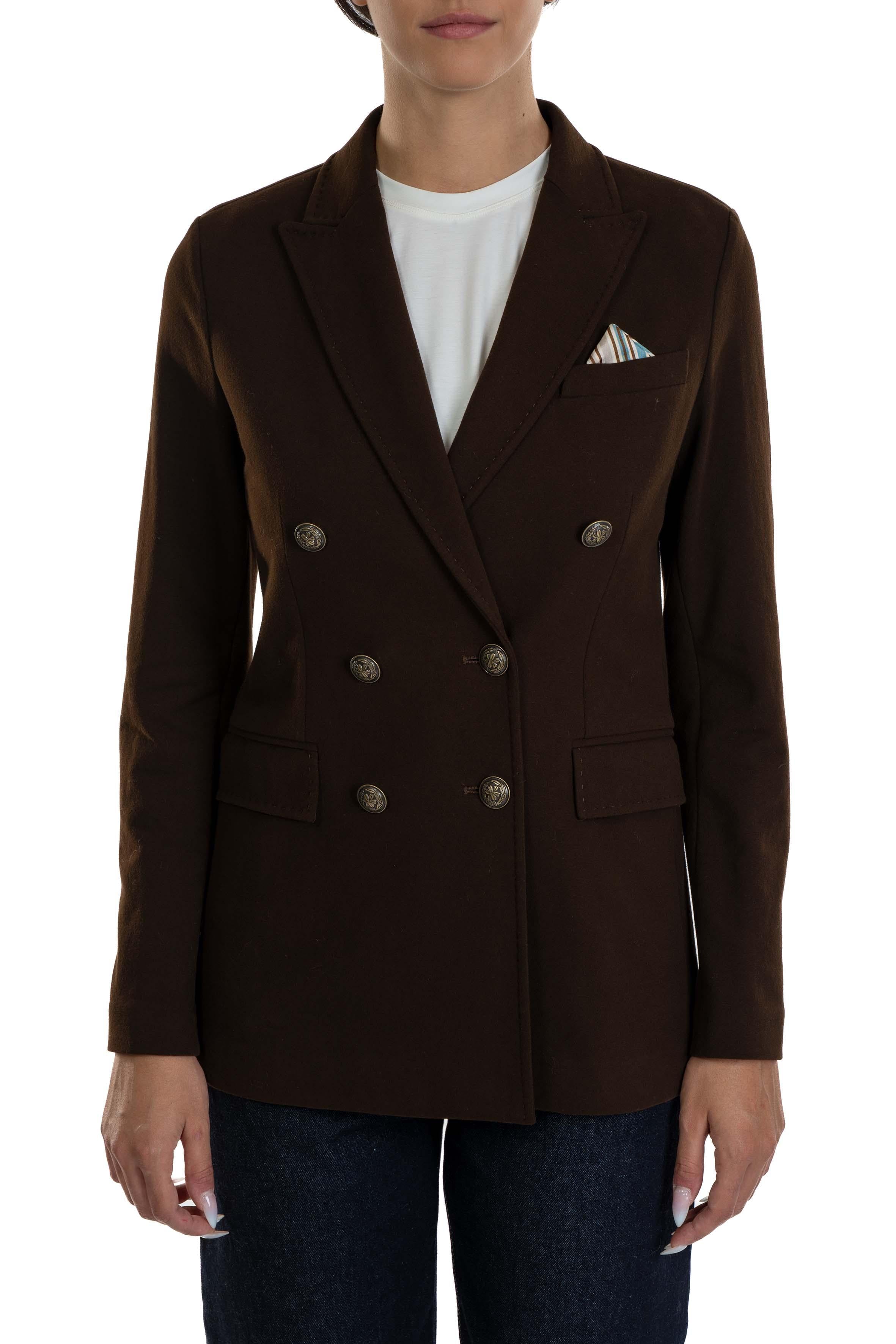 Giacca doppiopetto Marrone FD3612 CORTECCIA CIRCOLO