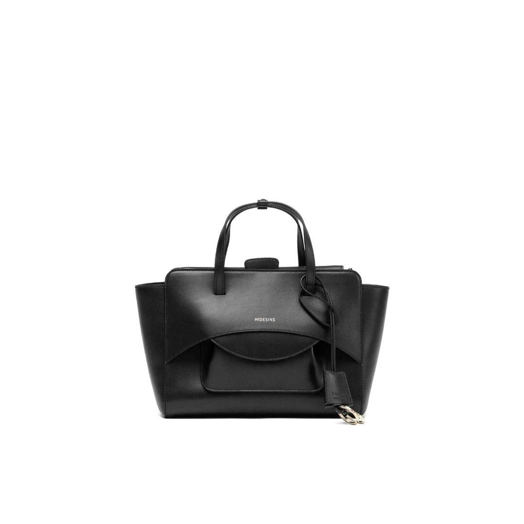 Borsa Flap M nera FLAP M PREMIER BLACK HIDESINS