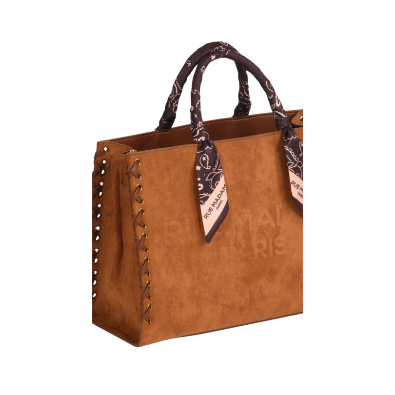 Borsa Apache tote APACHE TOTE 1481 BROWN RUE MADAM