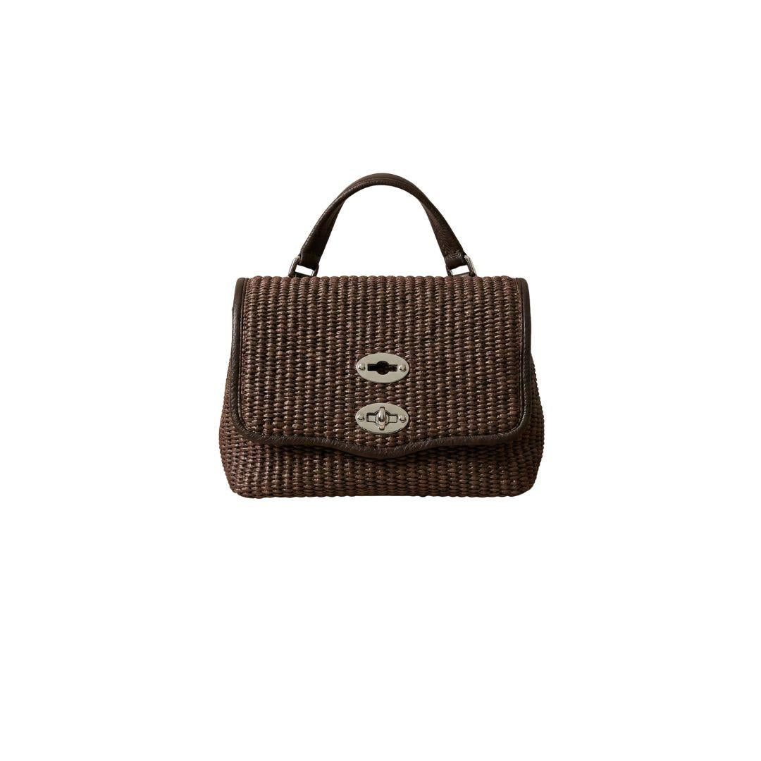 Borsa postina baby vimini brown sottobosco POSTINA BABY VIMINI BROWN SOTTOBOSCO ZANELLATO