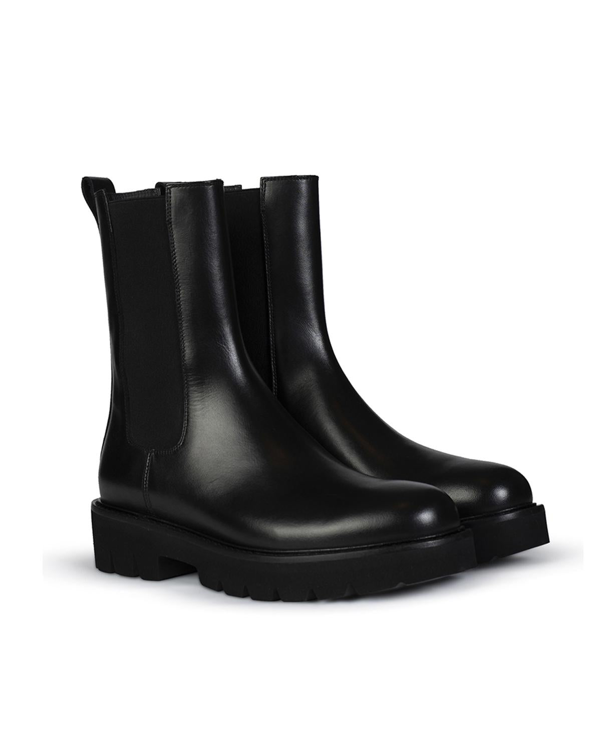 Stivaletto nero 9715 9715 BLACK ANNA F