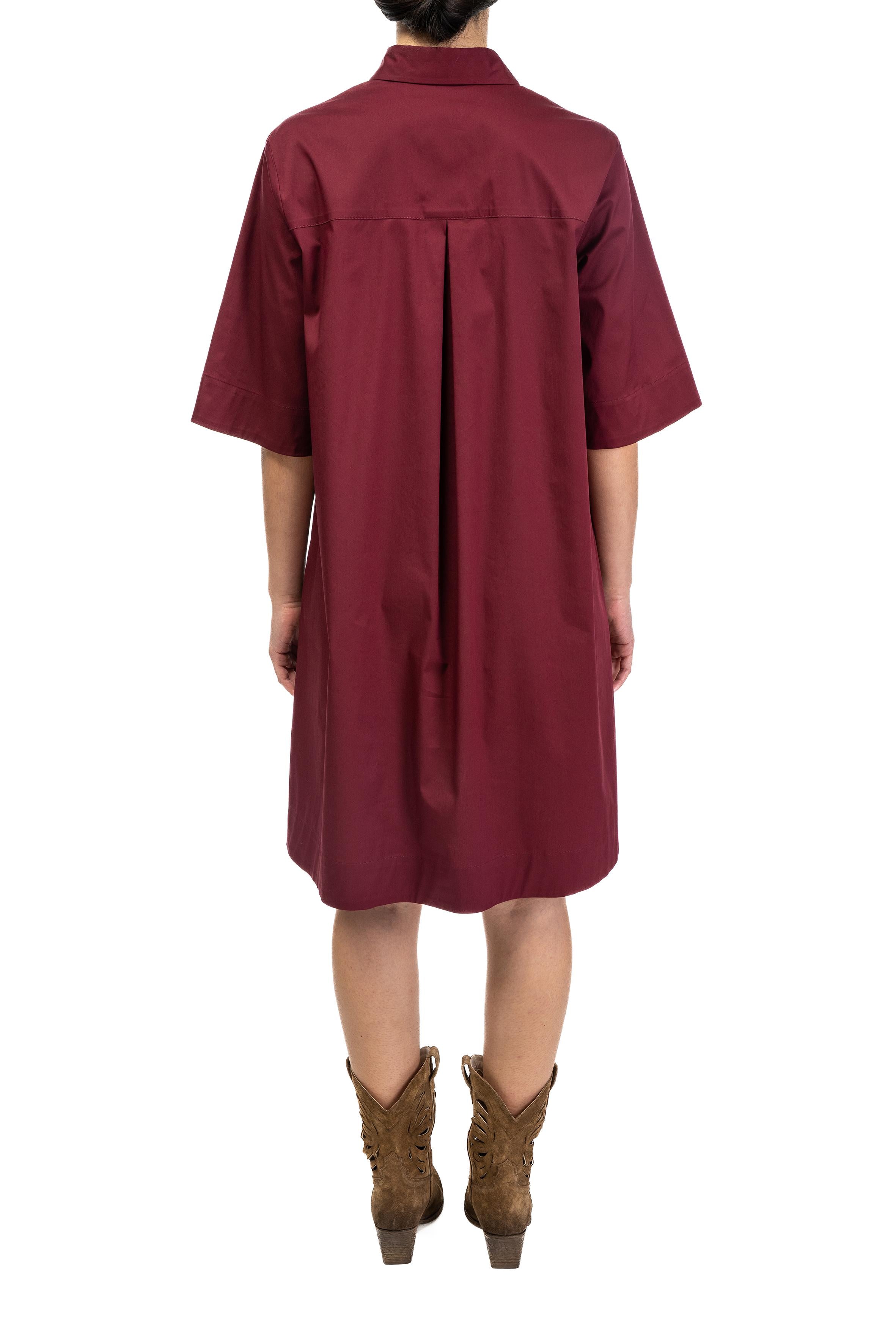 Abito midi in cotone amarena 4007 4674 A ALICE MILLER