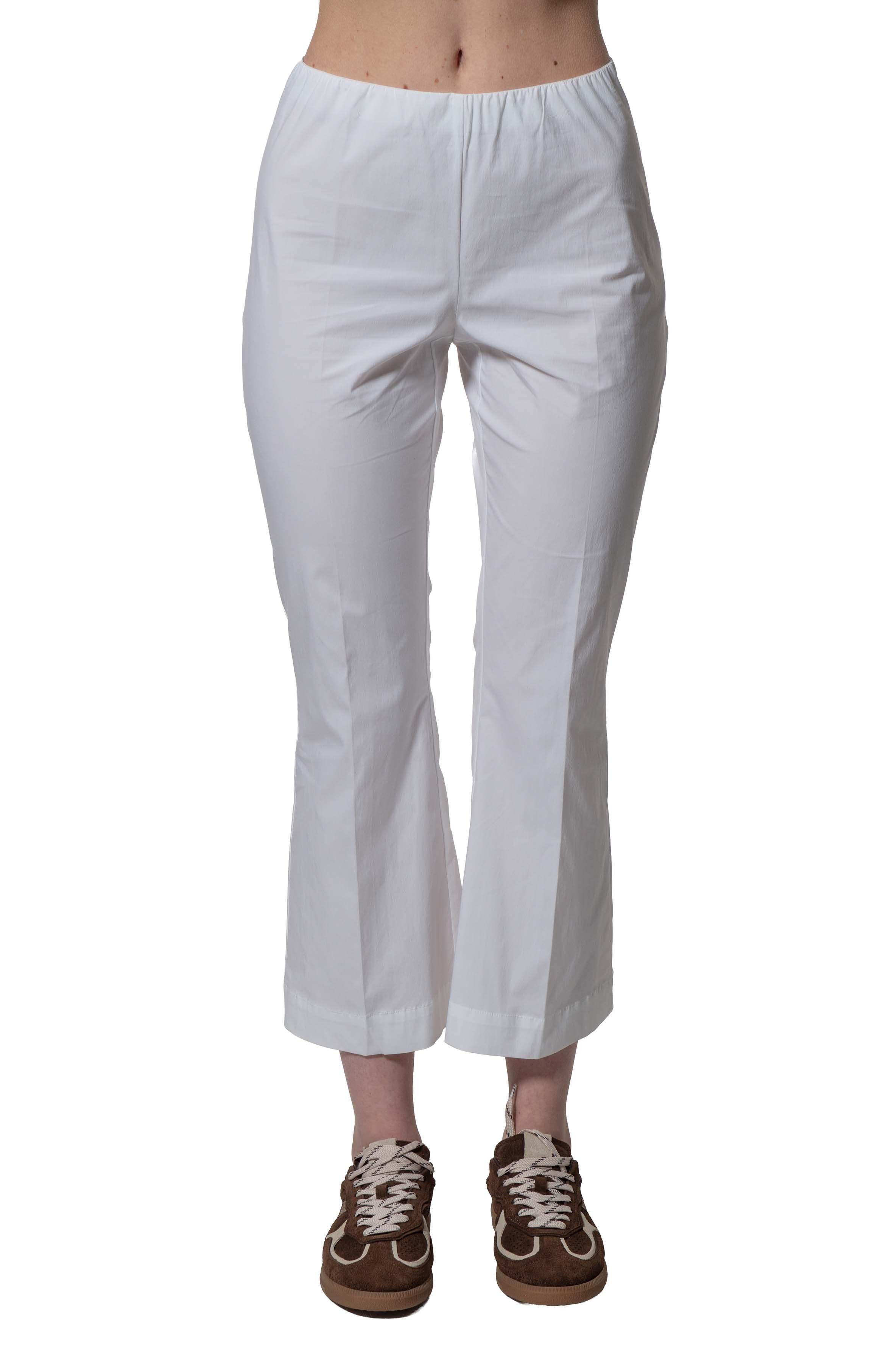 Pantalone Claudette bianco CLAUDETTE CNTK50 BIANCO LIVIANA CONTI