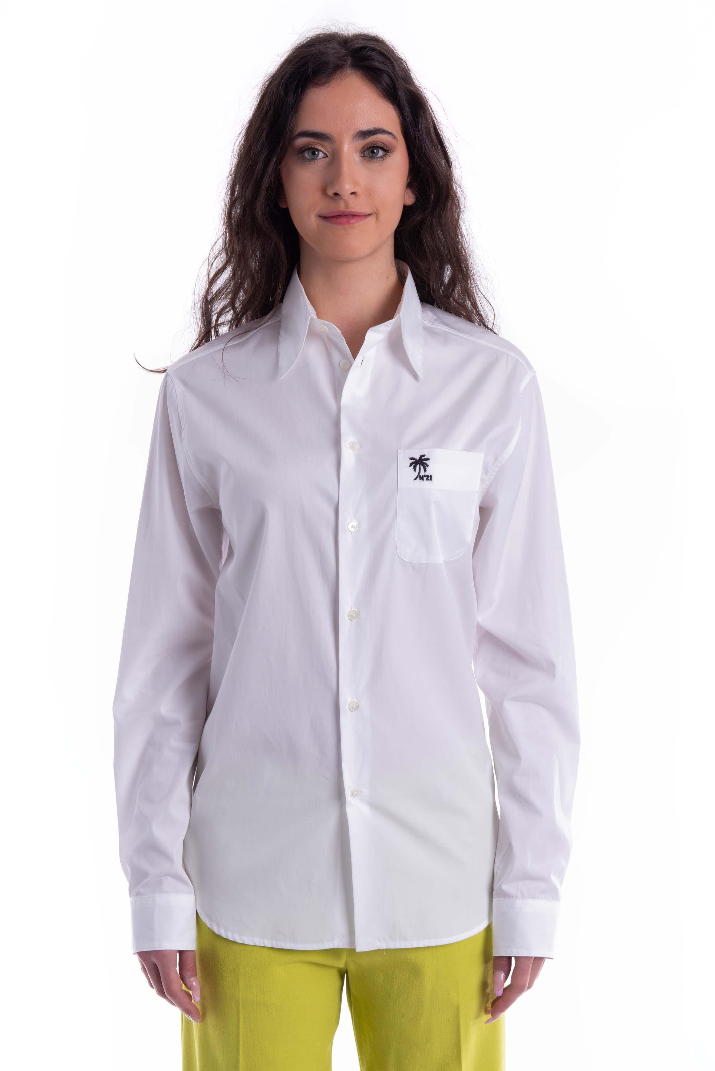 Camcia in cotone bianco G021 B N° 21