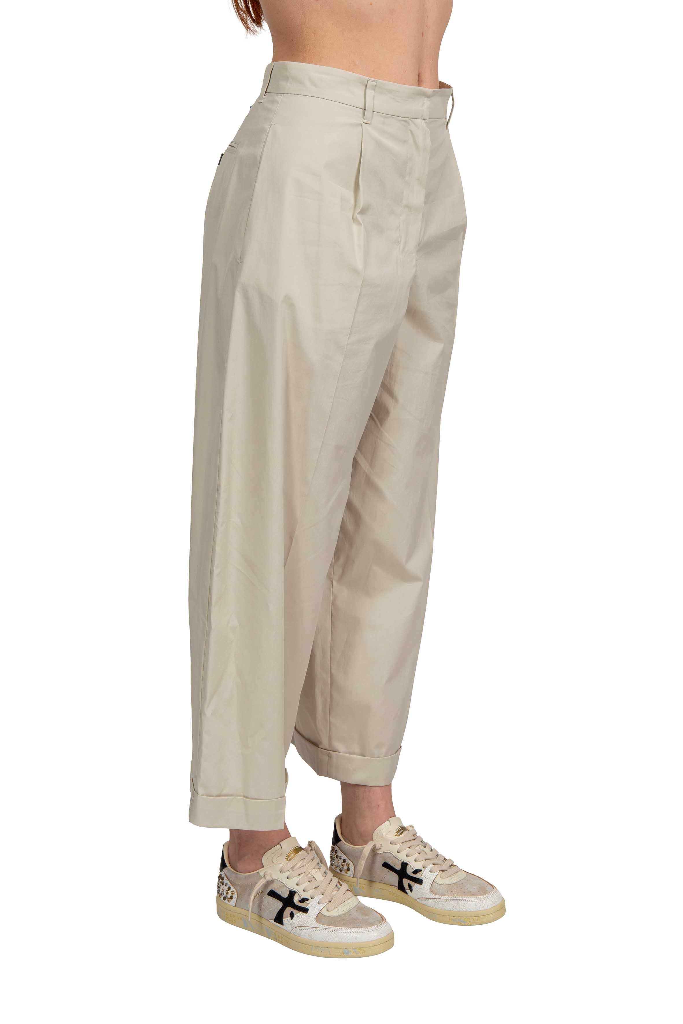 Pantalone Danza in cotone ghiaccio DANZA 057 MAX MARA