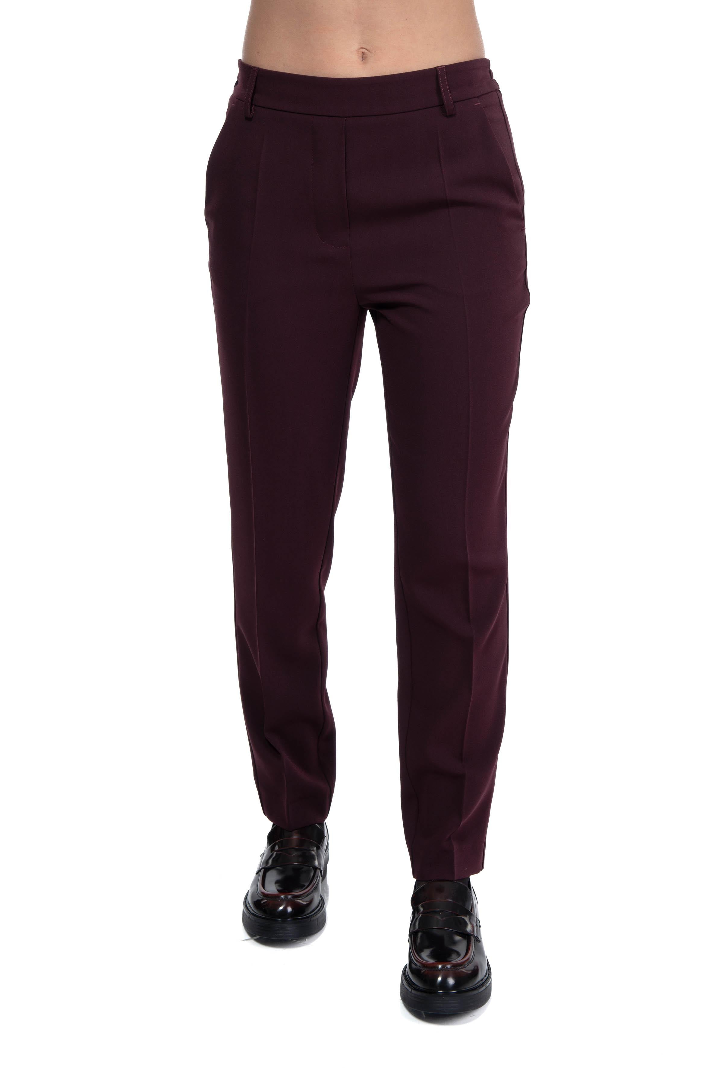 Pantalone con elastico bordeaux 3276 4341 B ALICE MILLER