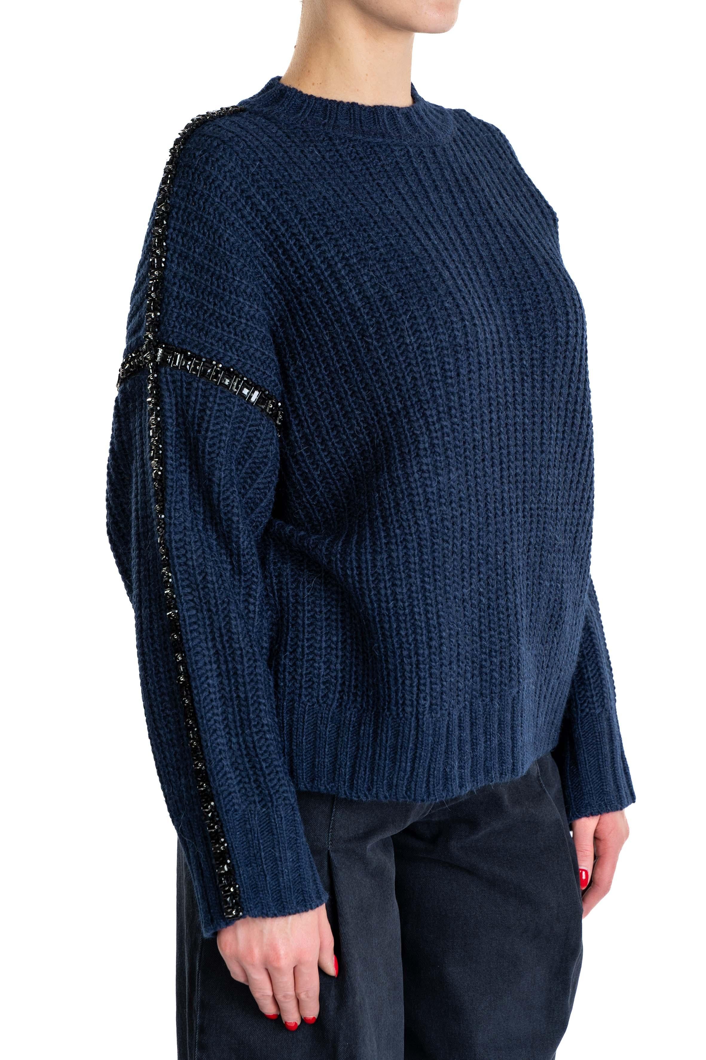 Maglione Indsay blu INDSAY BLACK ESSENTIEL ANTWERP