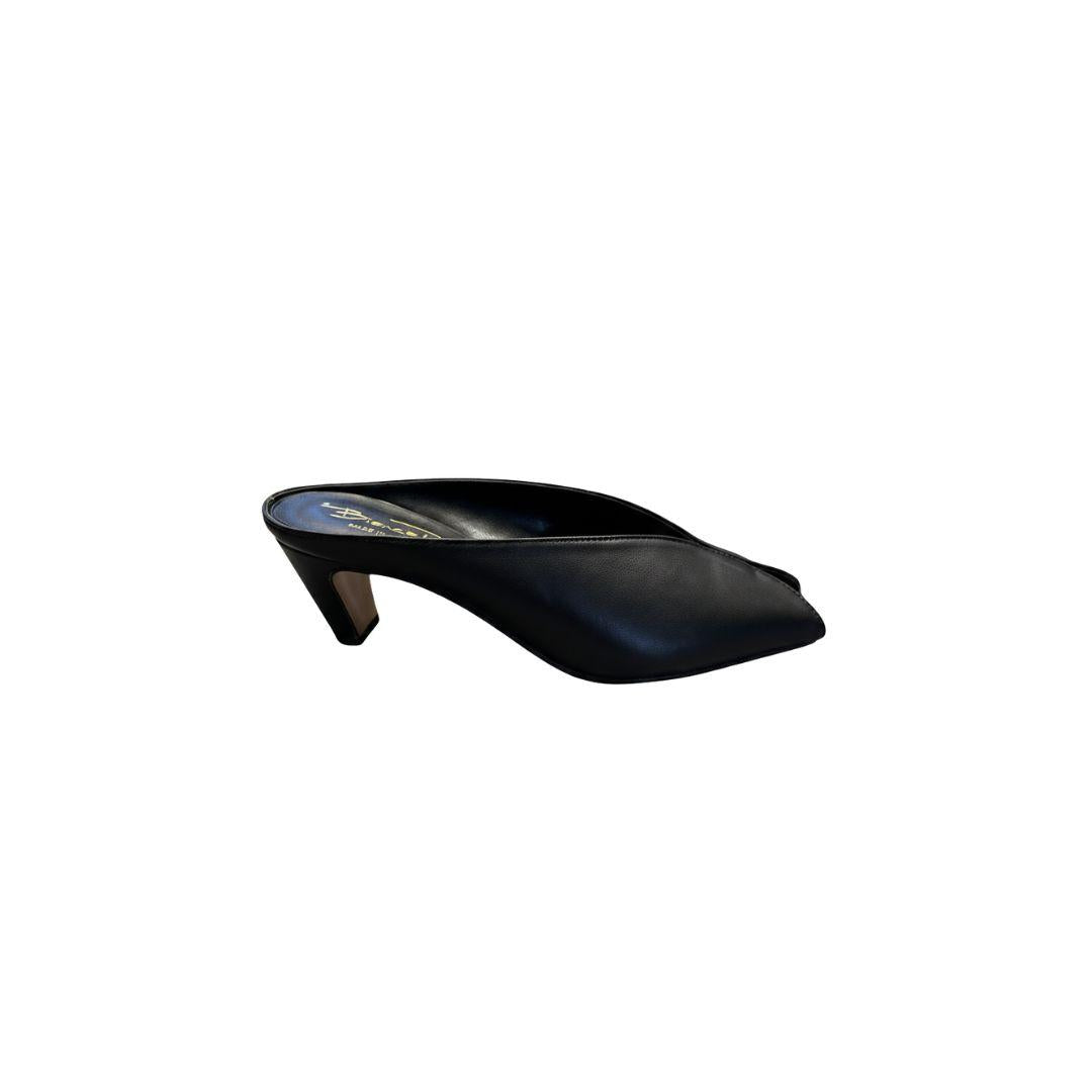 Sabot spuntato 866 nero 866 NERO BIANCA DI