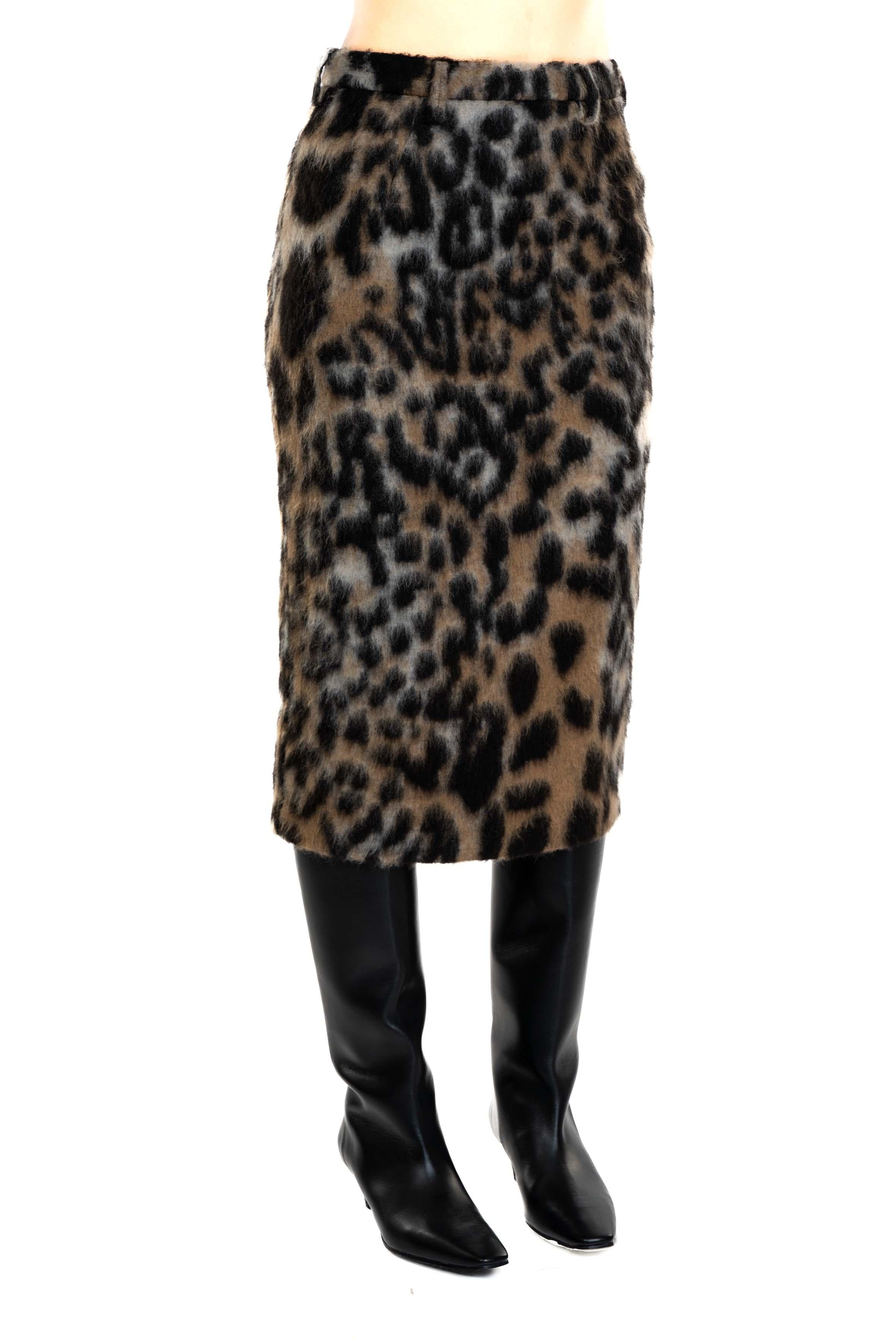 Gonna a tubino maculata C016 4824+ F981 N° 21