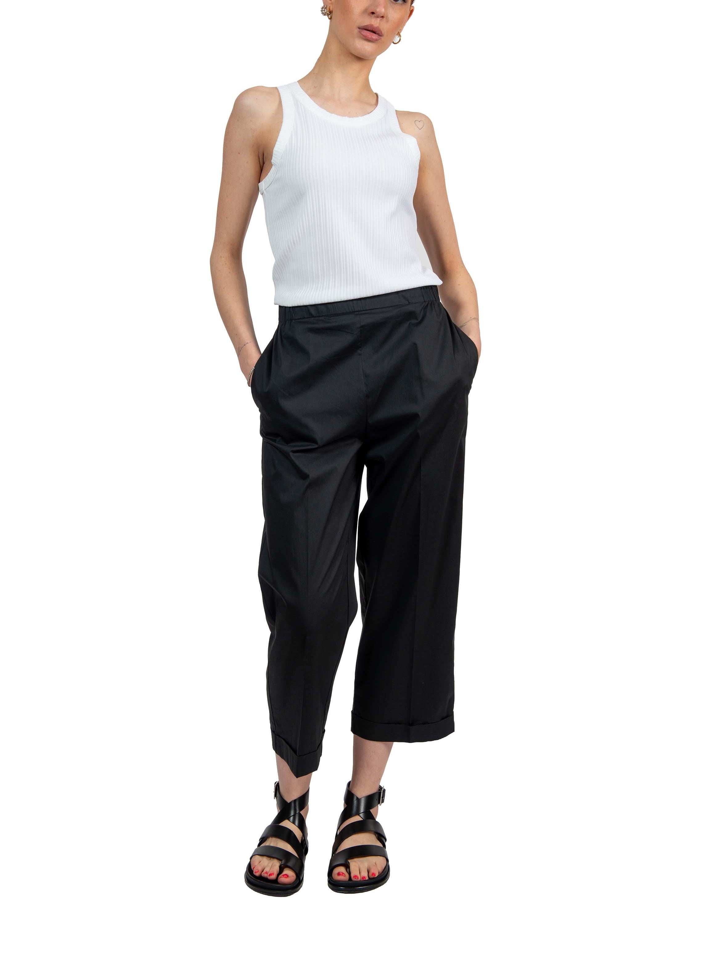 Pantalone Claude CLAUDE LS6SK86 NERO LIVIANA CONTI