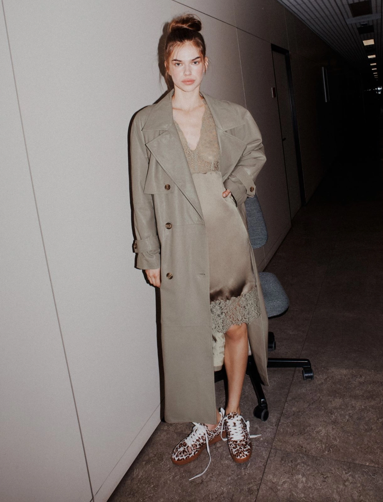 Trench Fireclass tortora FIRSTCLASS 001 MARELLA