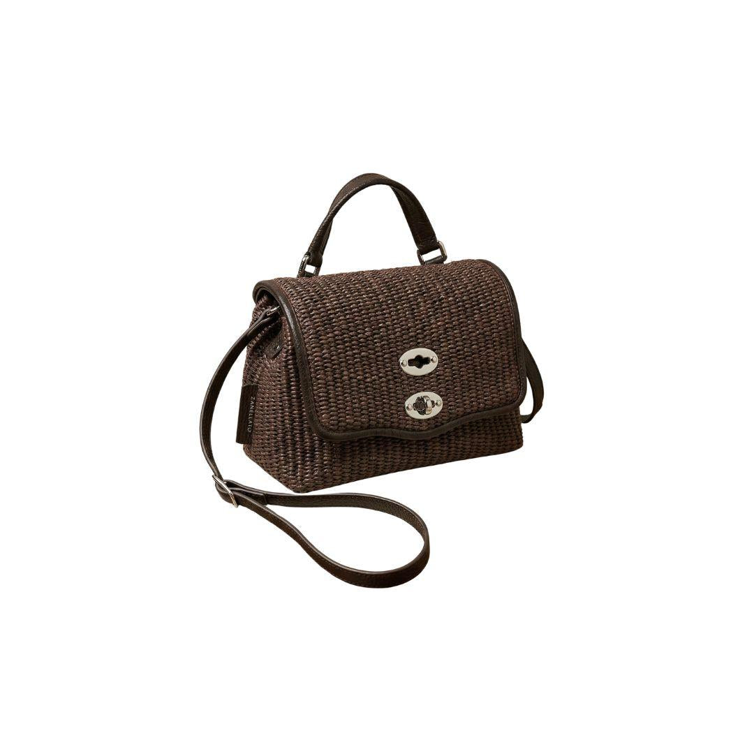 Borsa postina baby vimini brown sottobosco POSTINA BABY VIMINI BROWN SOTTOBOSCO ZANELLATO