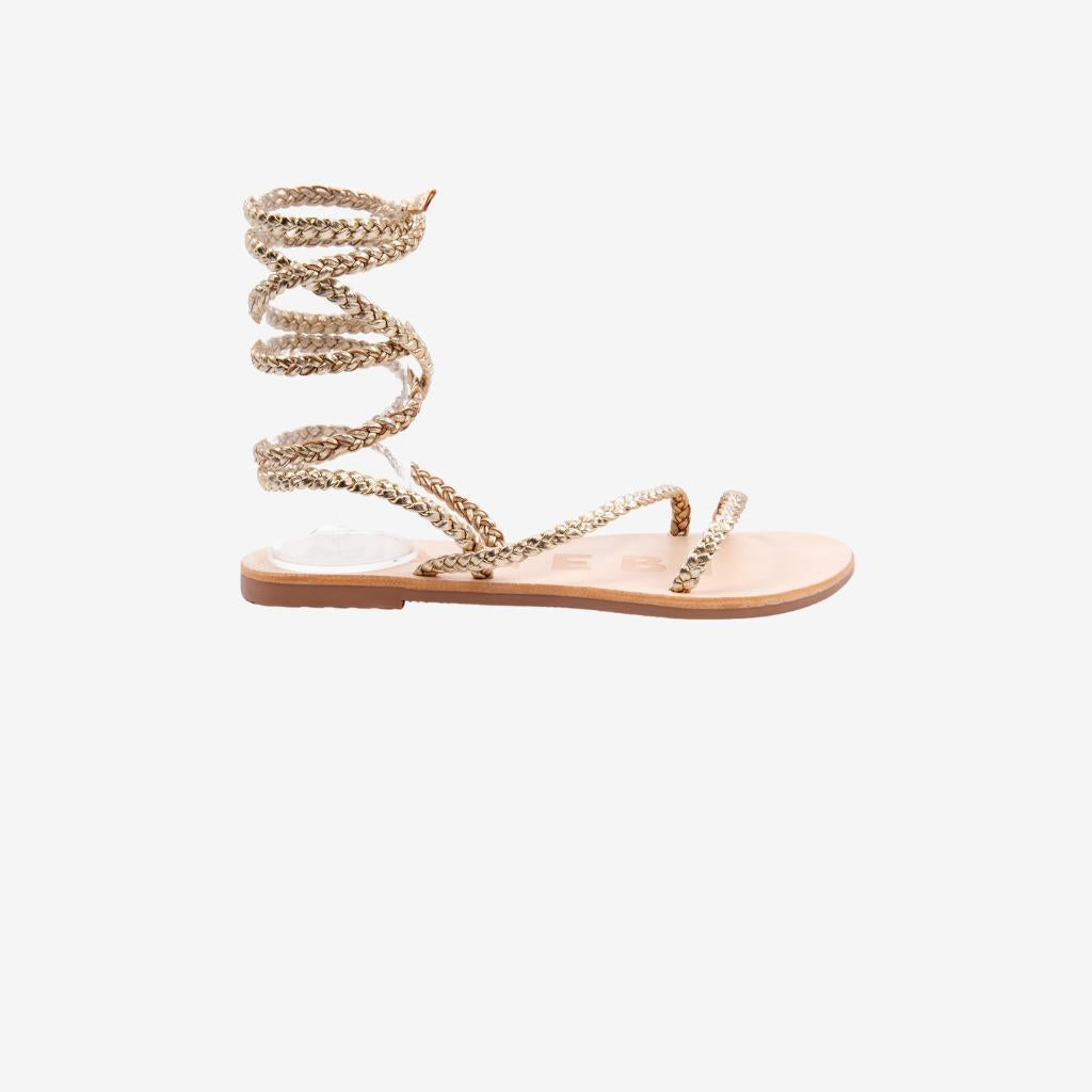 Sandalo flat oro P92 YO O MANEBI