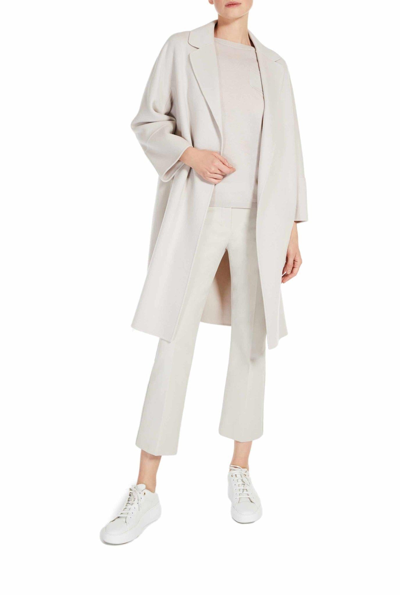 Cappotto Arona panna cipriato corto ARONA 055 MAX MARA