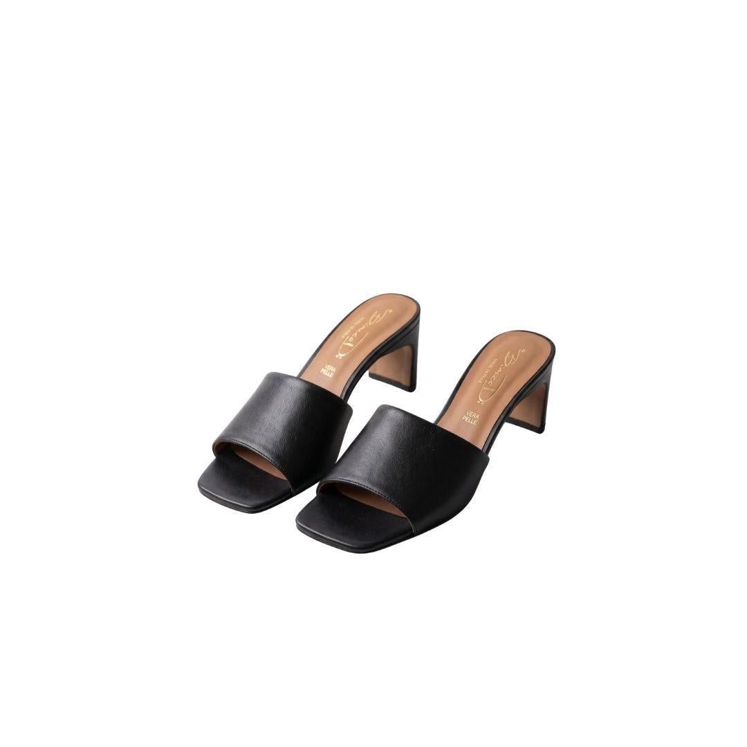 Sabot nero 2593 2593 NERO BIANCA DI