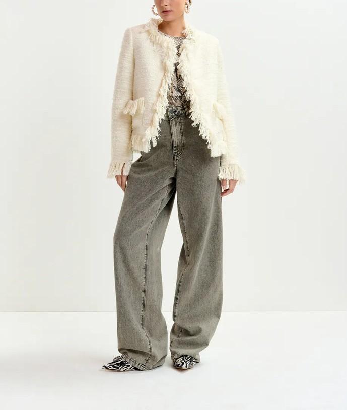 Iskra bouclé jacket ISKRA OFF WHITE ESSENTIEL ANTWERP