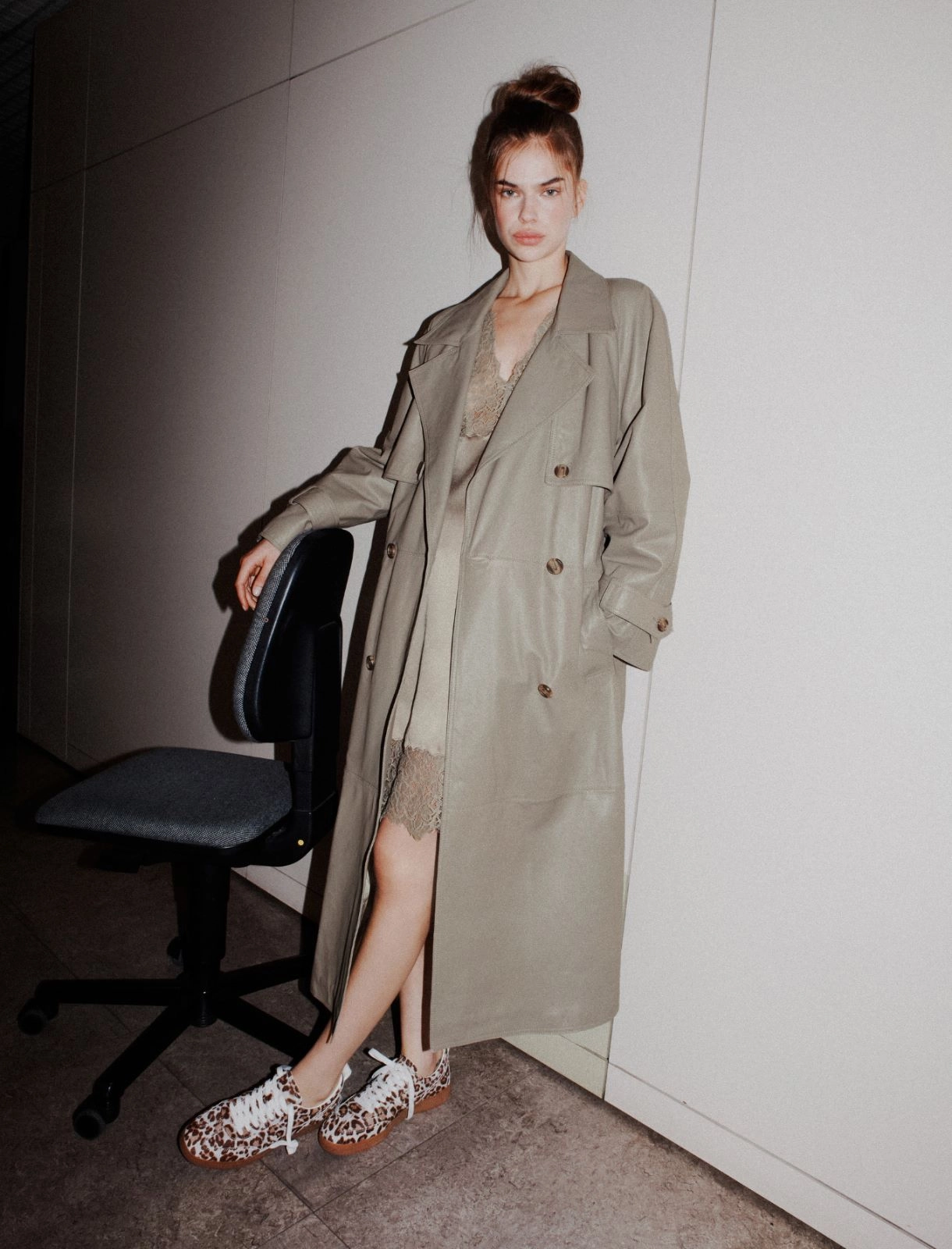 Trench Fireclass tortora FIRSTCLASS 001 MARELLA