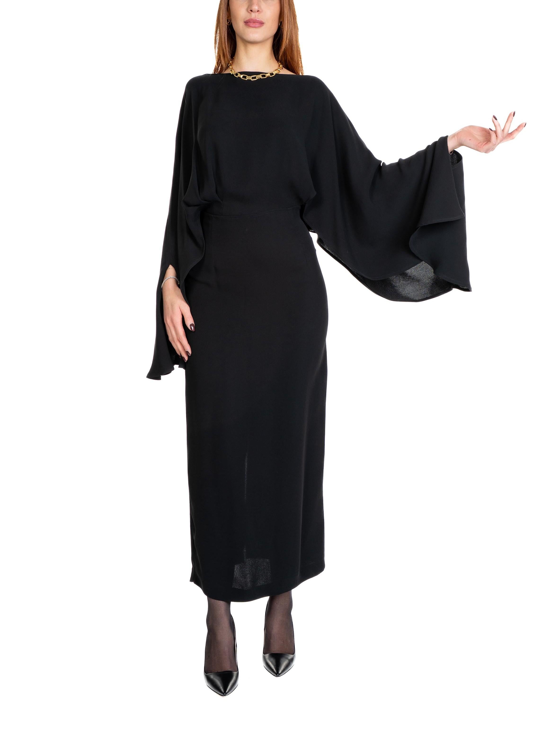 Abito Asuncion nero ASUNCION S5WF11 NERO SEMICOUTURE