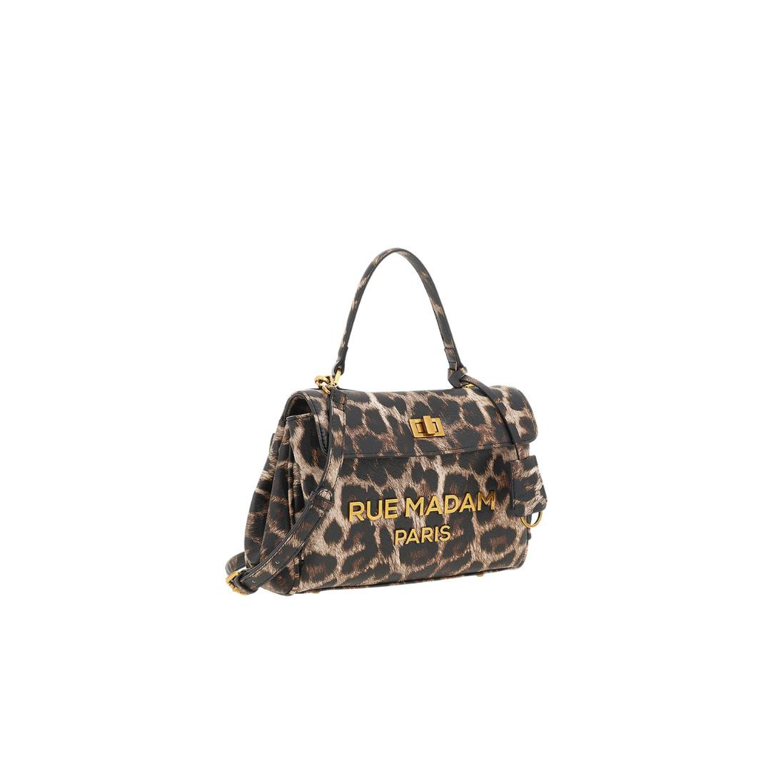Borsa Les Jours Xs LES JOURS XS LEOPARD RUE MADAM