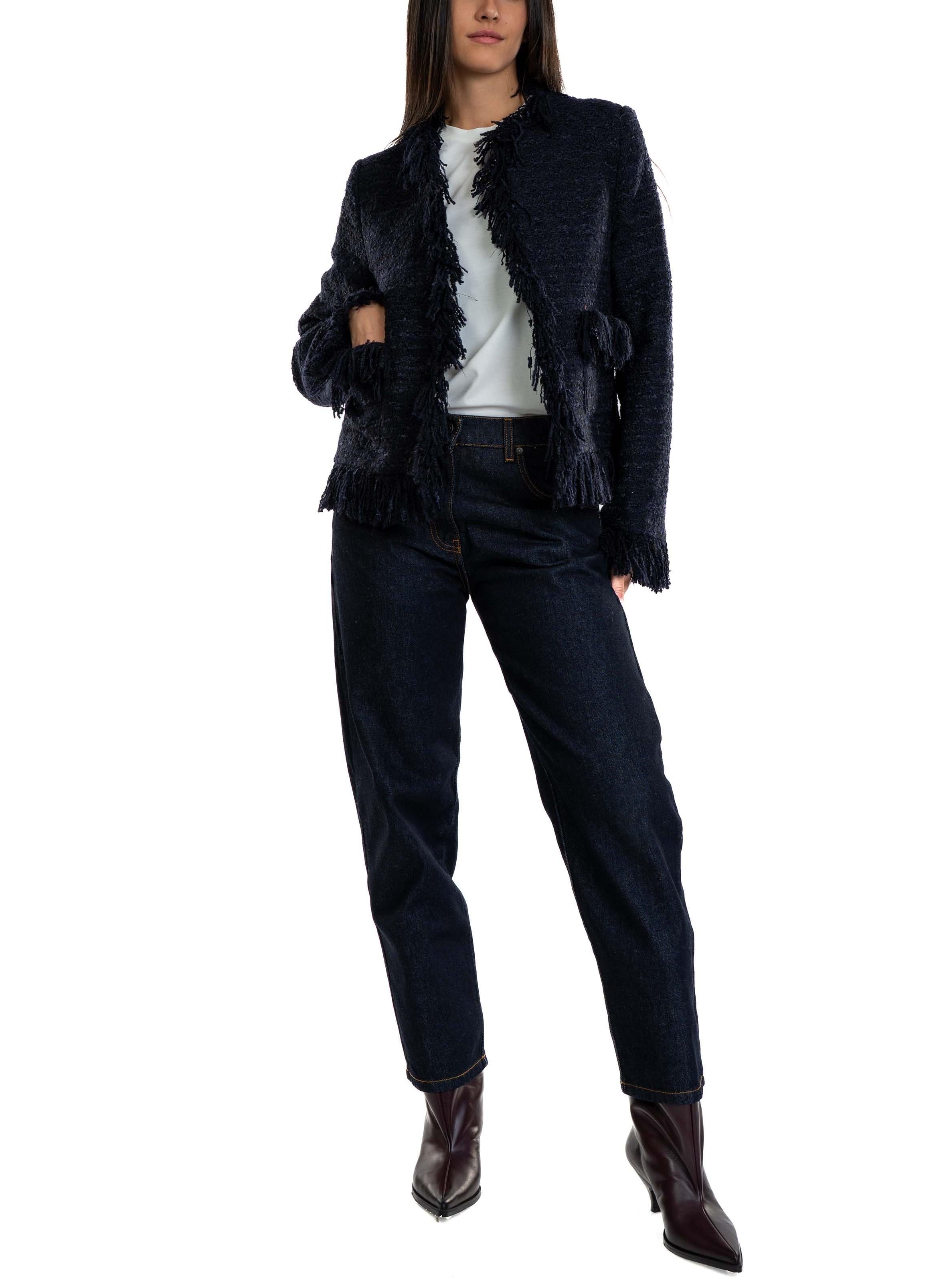 Giacca bouclè Iskra ISKRA NAVY ESSENTIEL ANTWERP