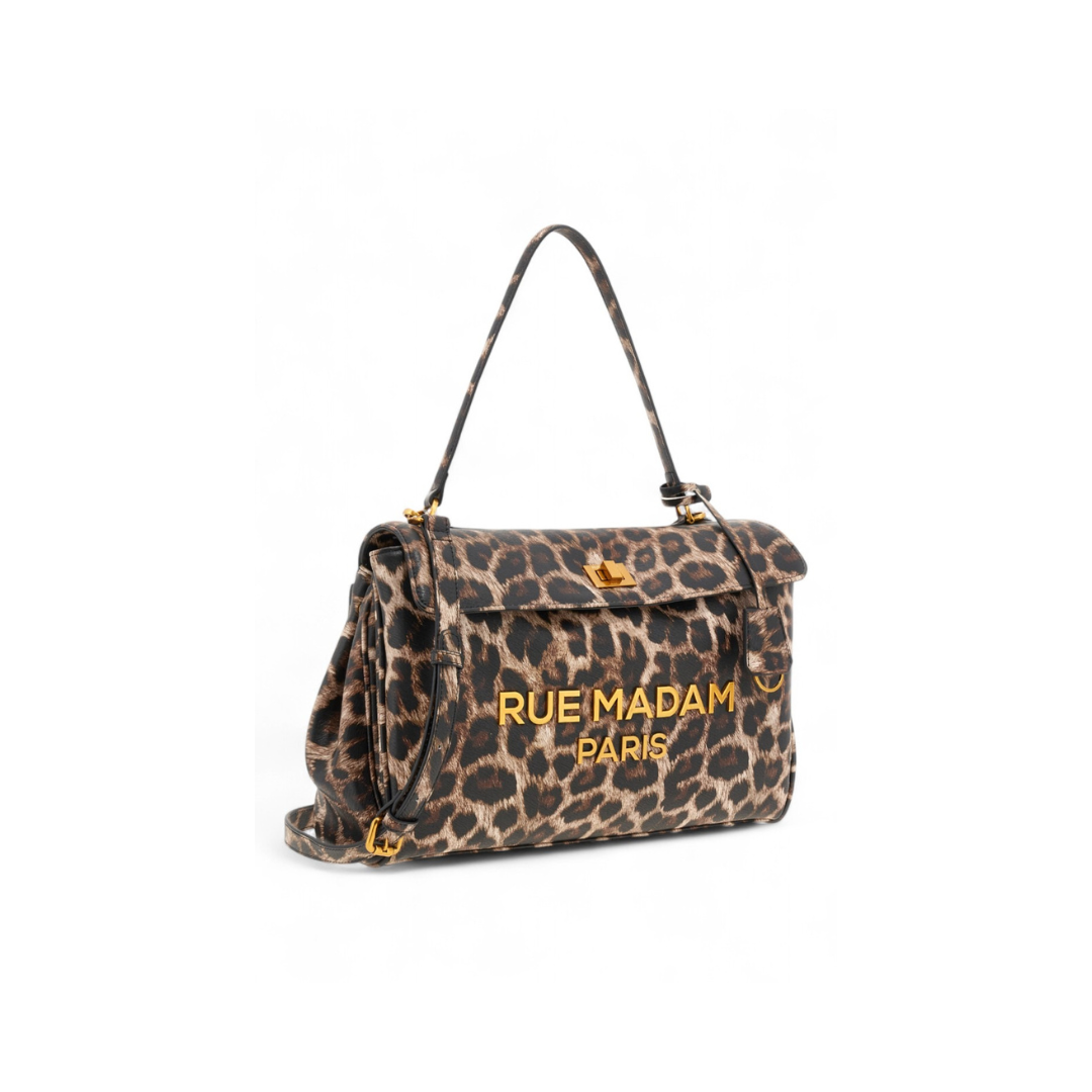 Borsa Les Jours xl LES JOURS XL LEOPARD RUE MADAM