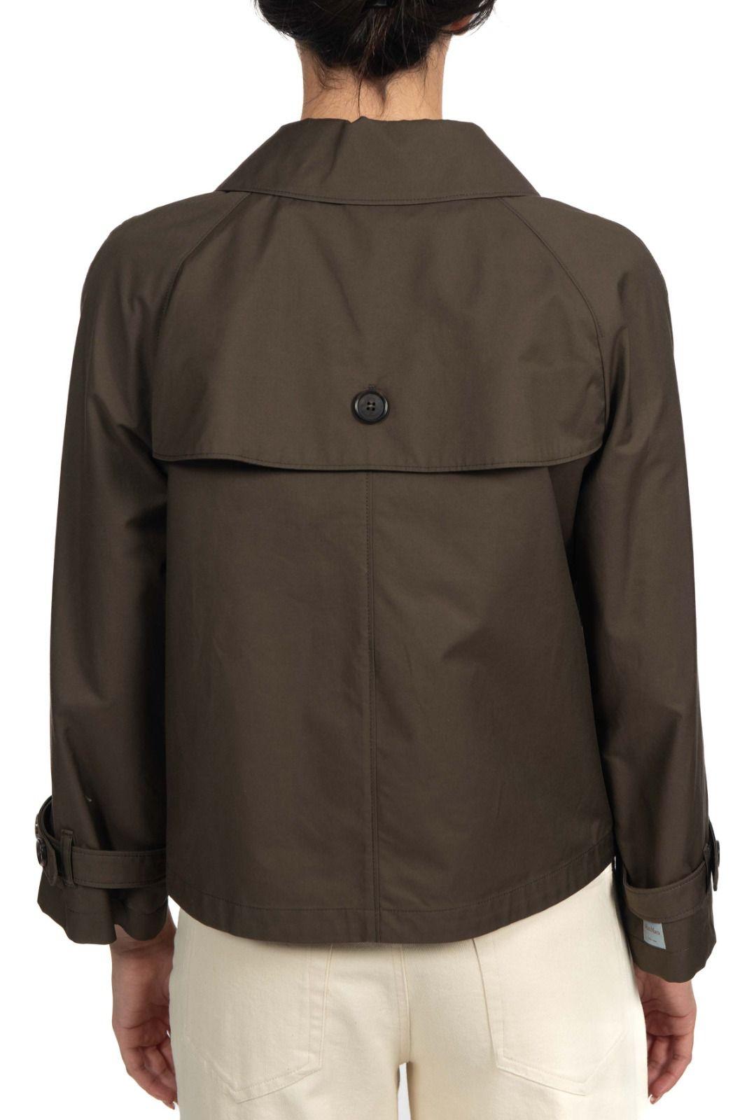 Trench Tesoro verde militare TESORO 003 MAX MARA