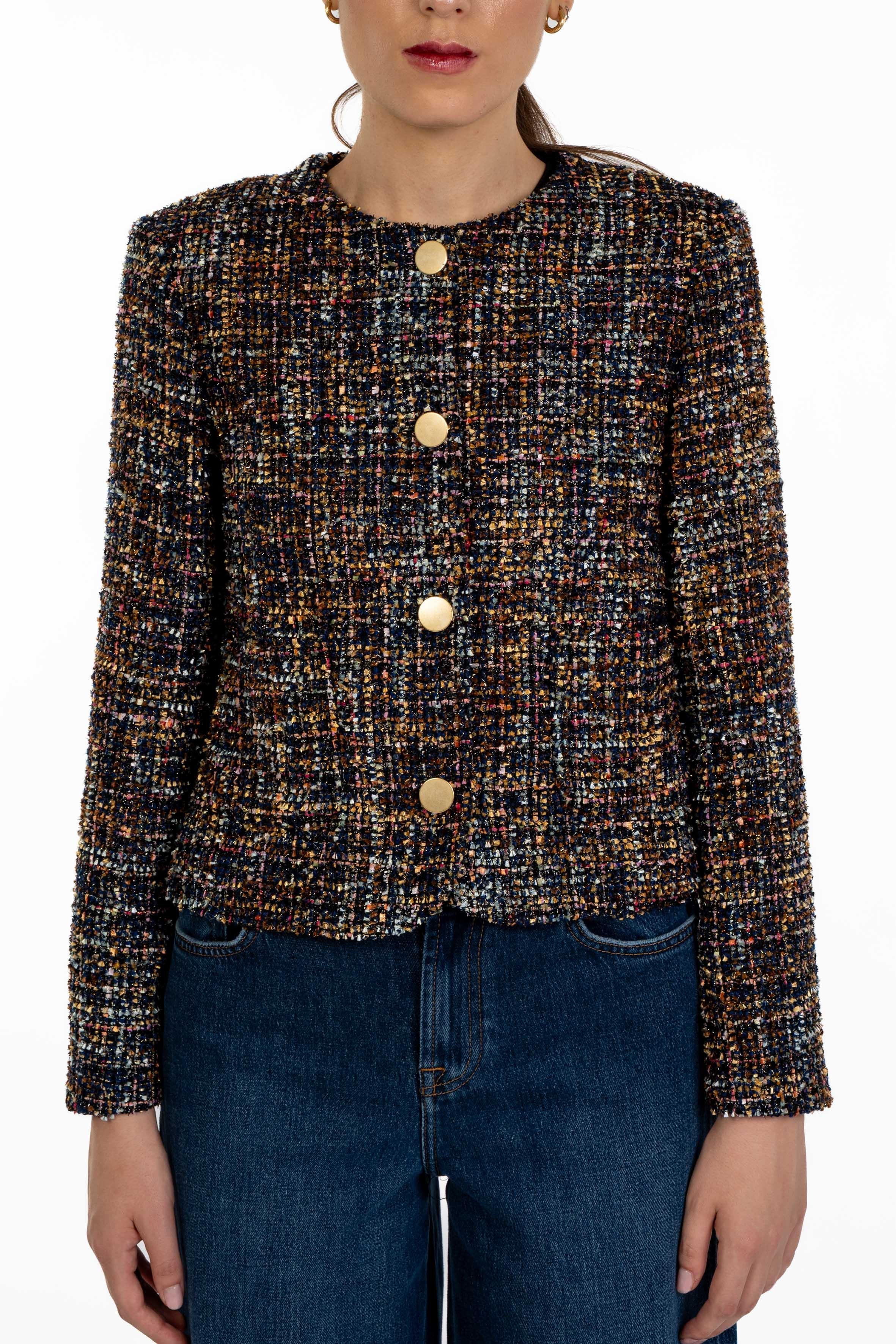 Giacca in bouclè multicolor 4423 4366 M ALICE MILLER