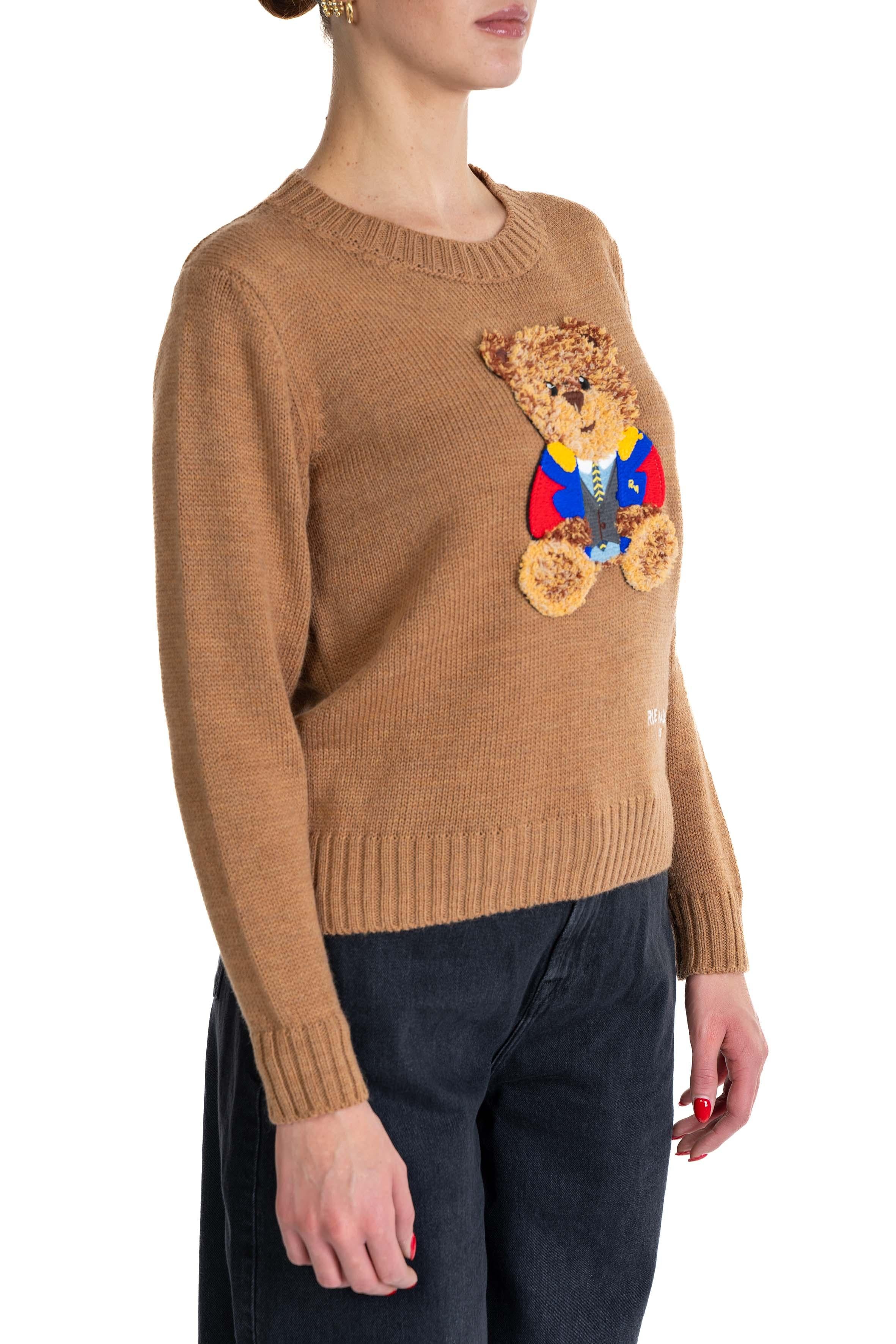 Maglia Marvin MARVIN JUMPER CAMEL RUE MADAM