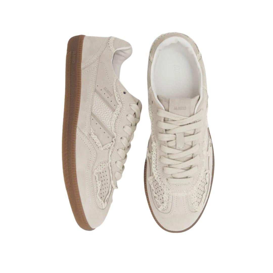 Sneakers TB490 in pelle crema uncinetto TB490 CROCHET CREAM CREAM ALOHAS
