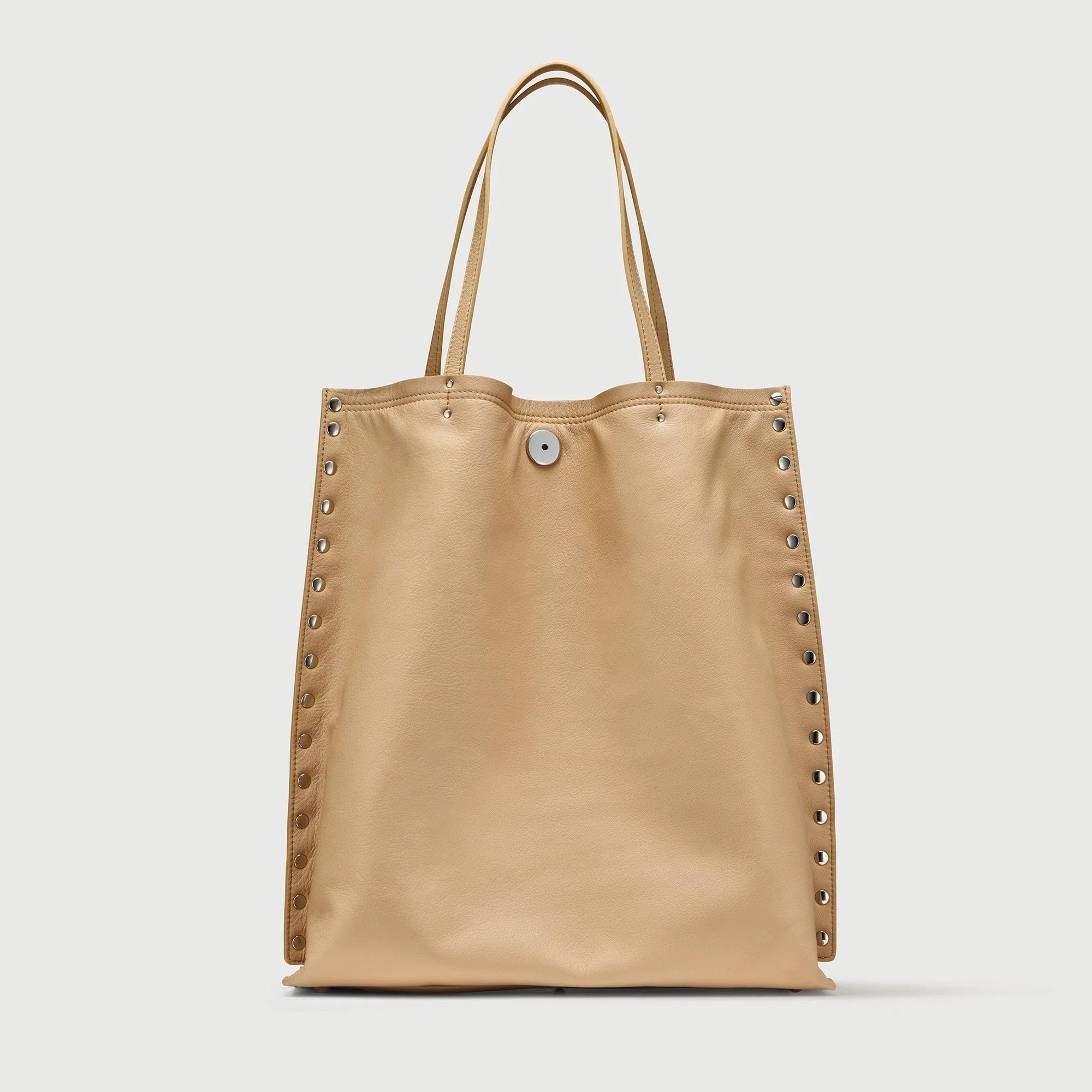 Borsa a spasso beige A SPASSO SAETA Z0291 BEIGE MATERA ZANELLATO