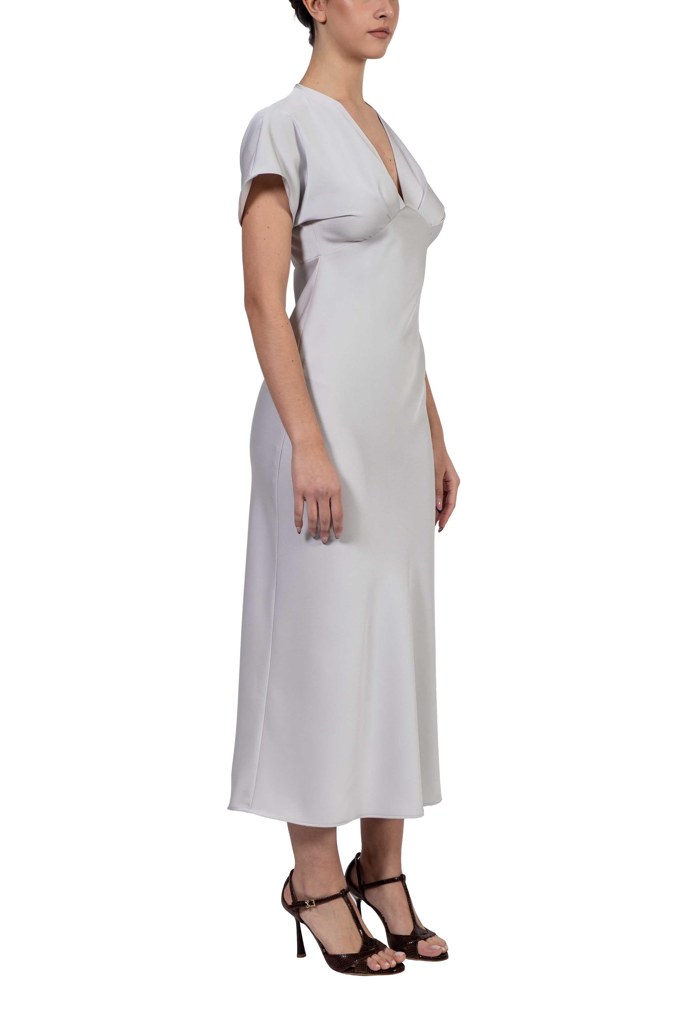 Abito lungo grigio perla 4785 4203 ICE ALICE MILLER