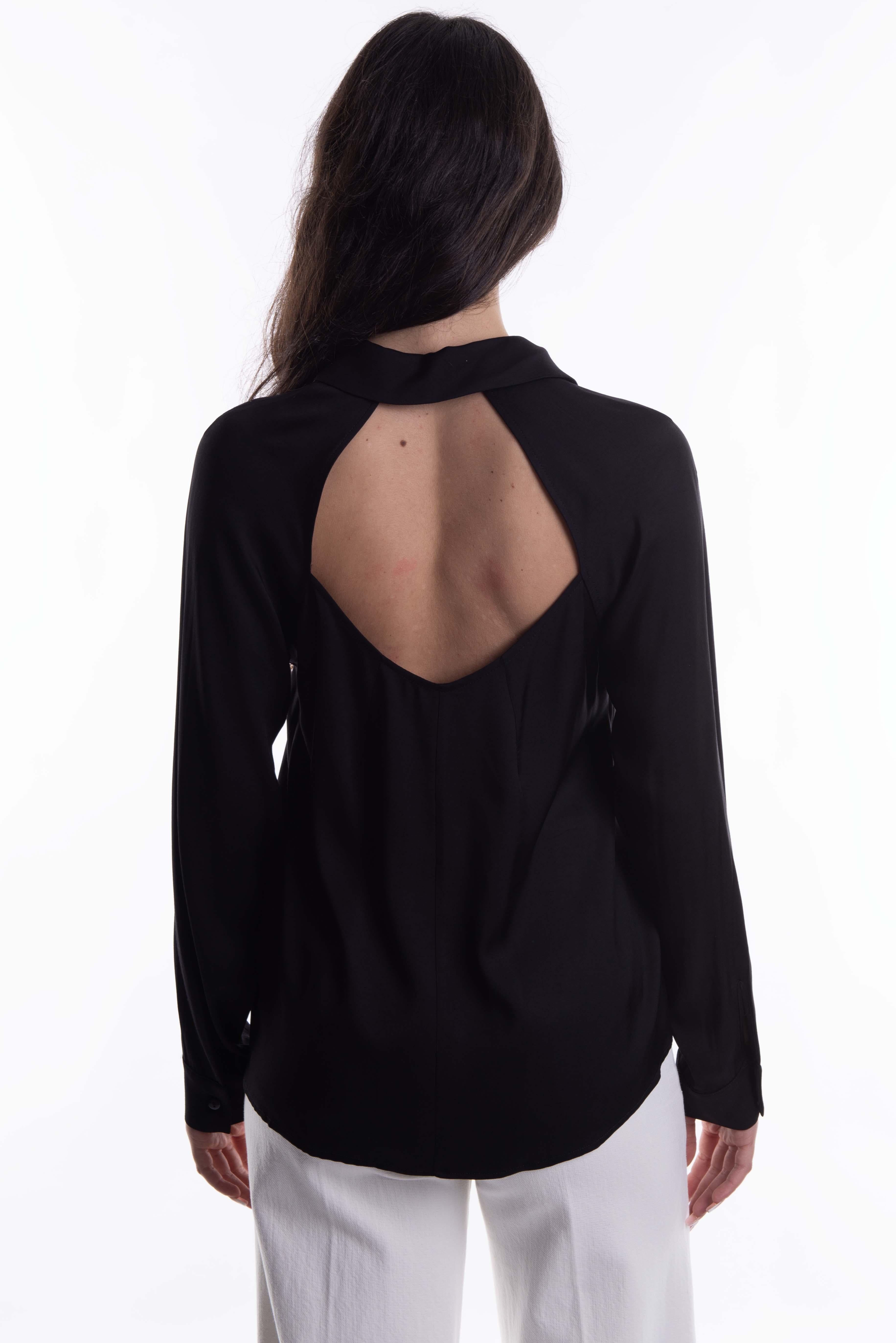 Camicia nera CA031 N FEDERICA TOSI