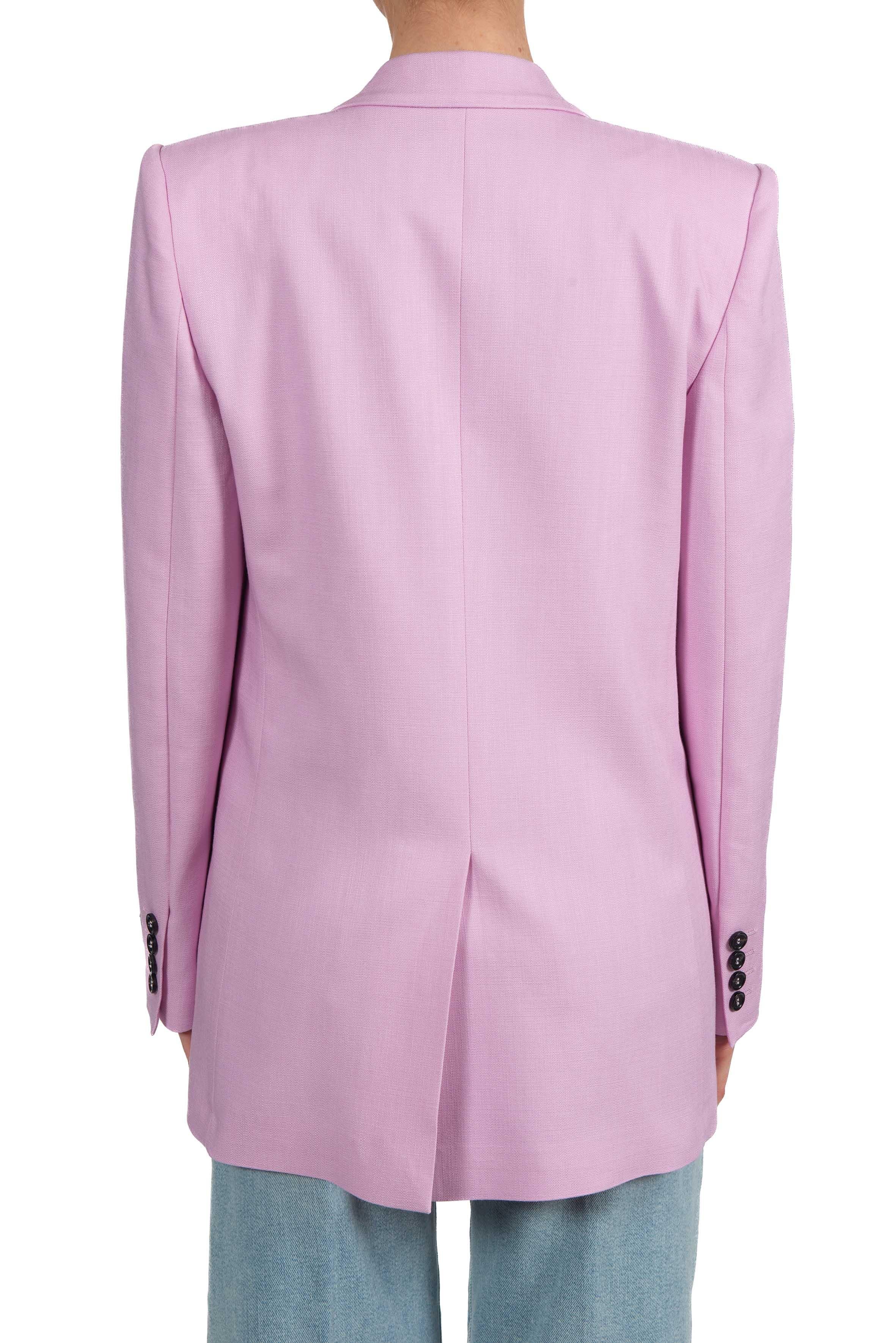 Giacca doppio petto rosa MSGM 4041MDG13 PINK MSGM