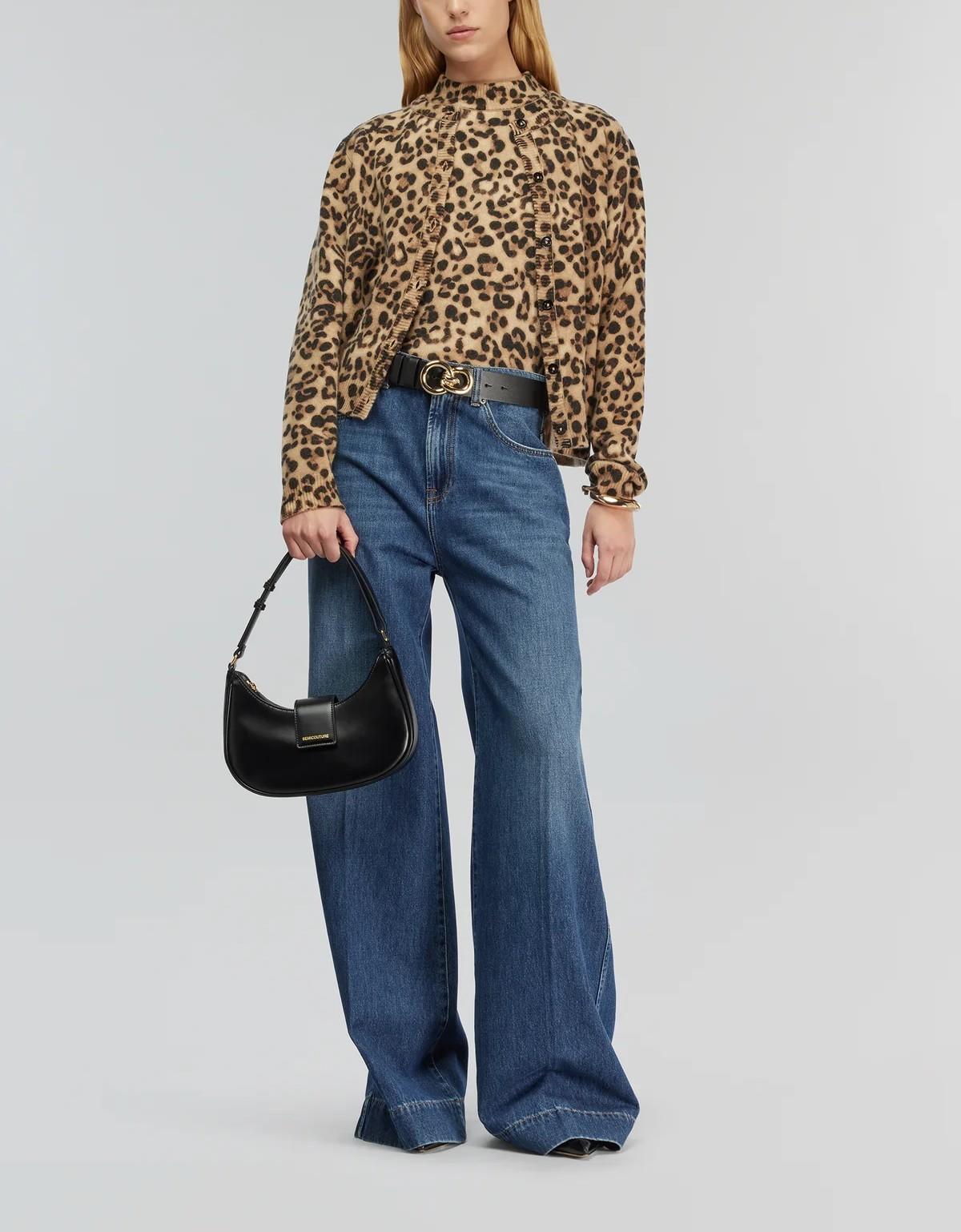 Irmine Cardigan IRMINE Y5WD43 MACULA SEMICOUTURE