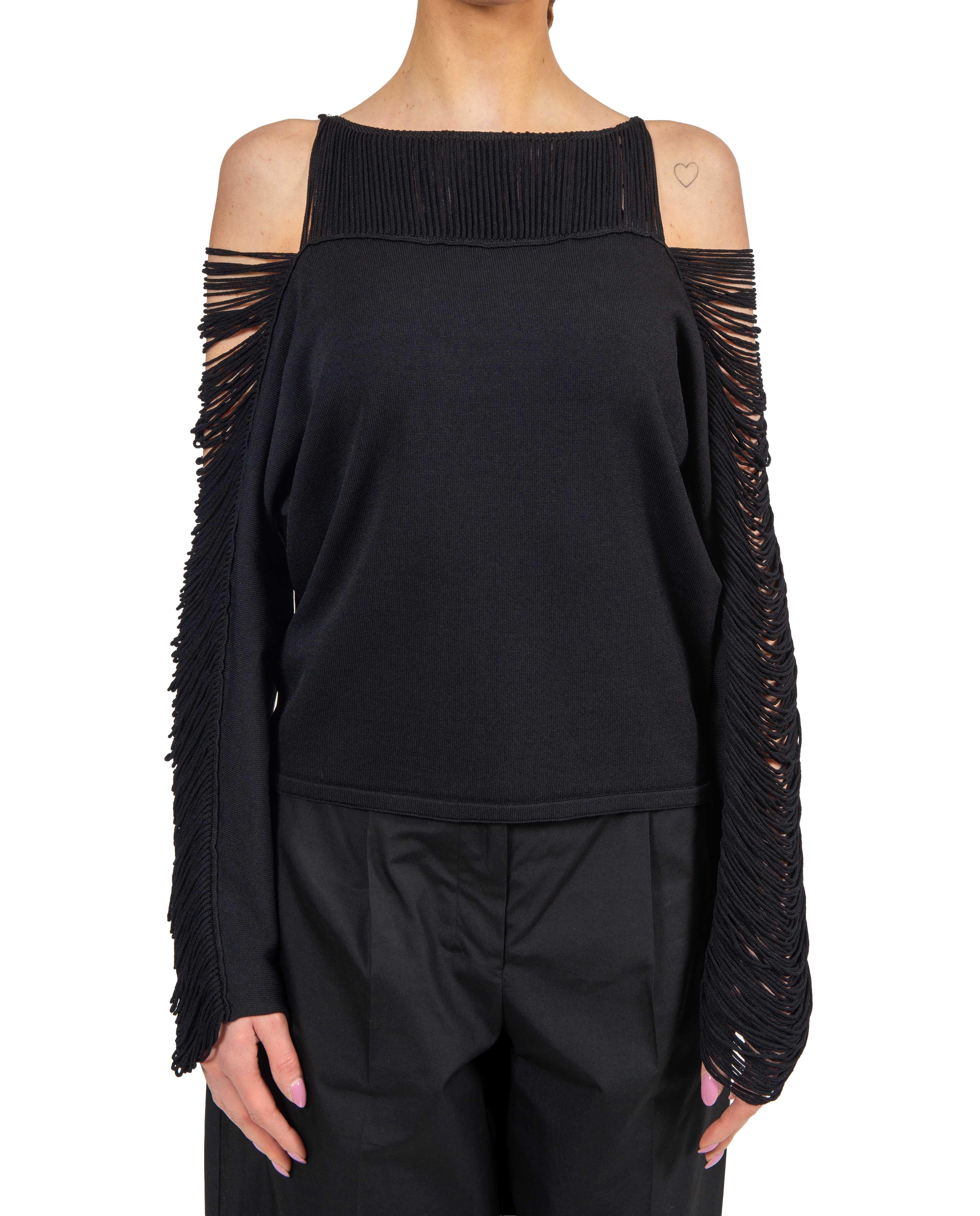 Maglia Odette nera ODETTE F6SA44 NERO LIVIANA CONTI