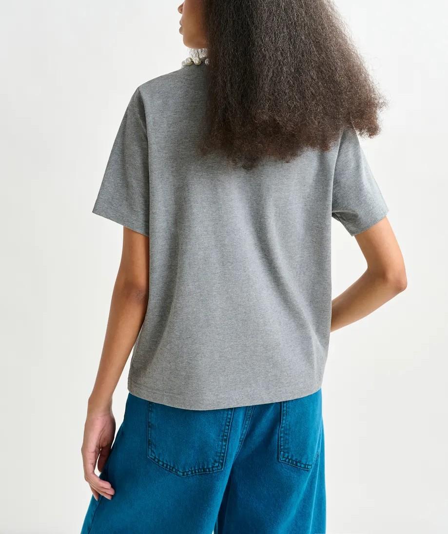 T-shirt grigia Isos ISOS SH35 ESSENTIEL ANTWERP