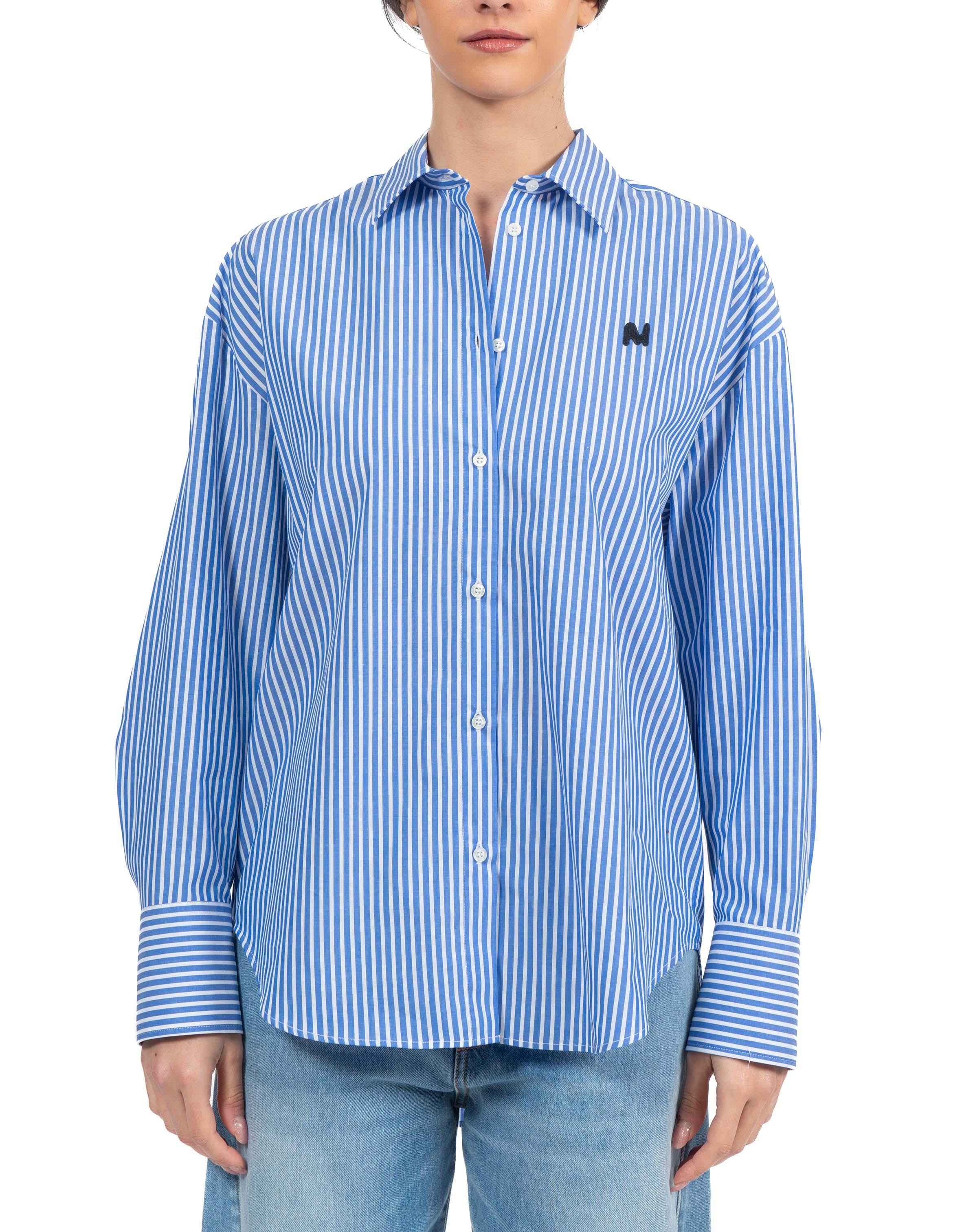 Camicia righe Msgm 4041MDE18X LIGHT BLUE MSGM