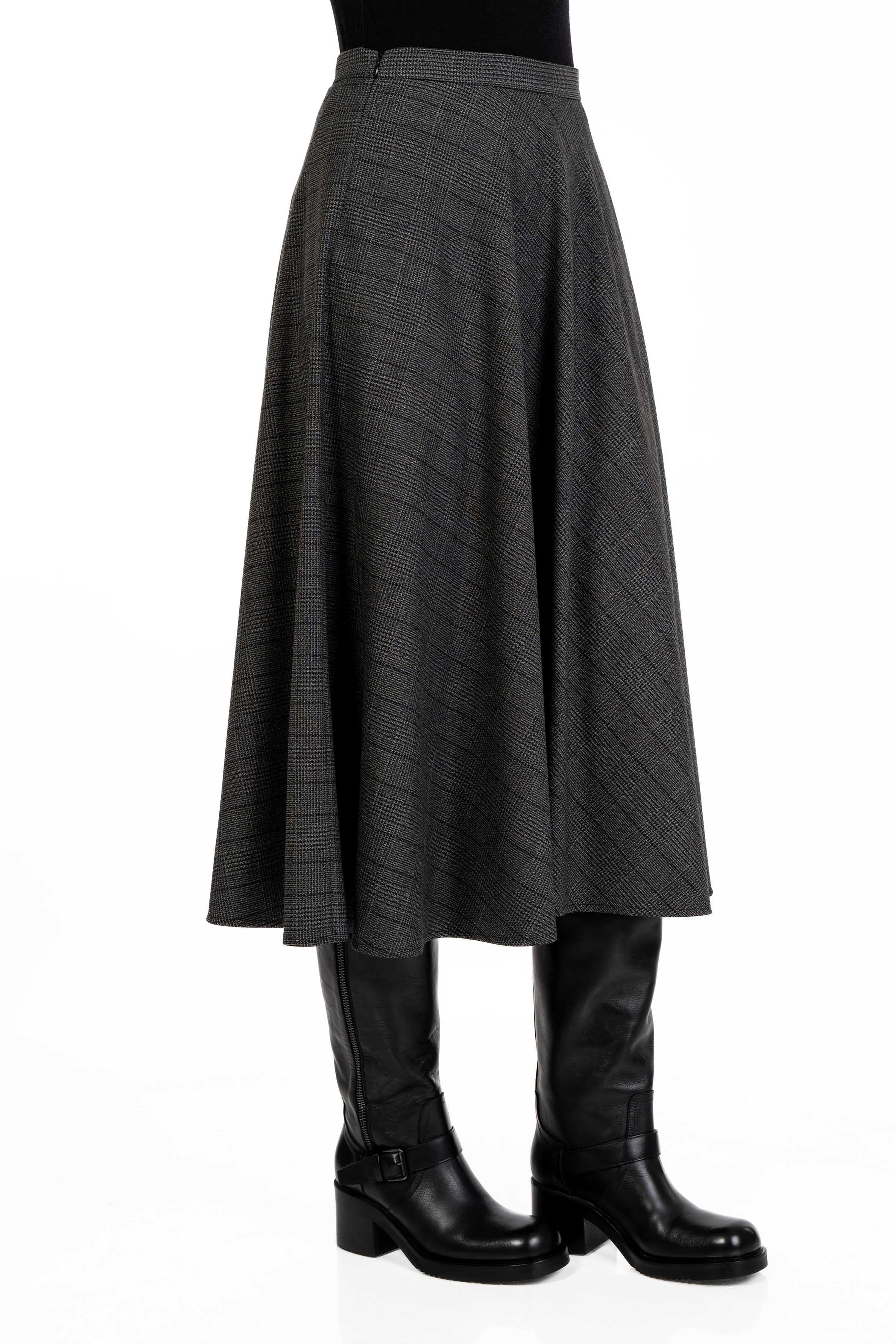 Gonna a ruota in galles 2266 4322 GRIGIO ALICE MILLER