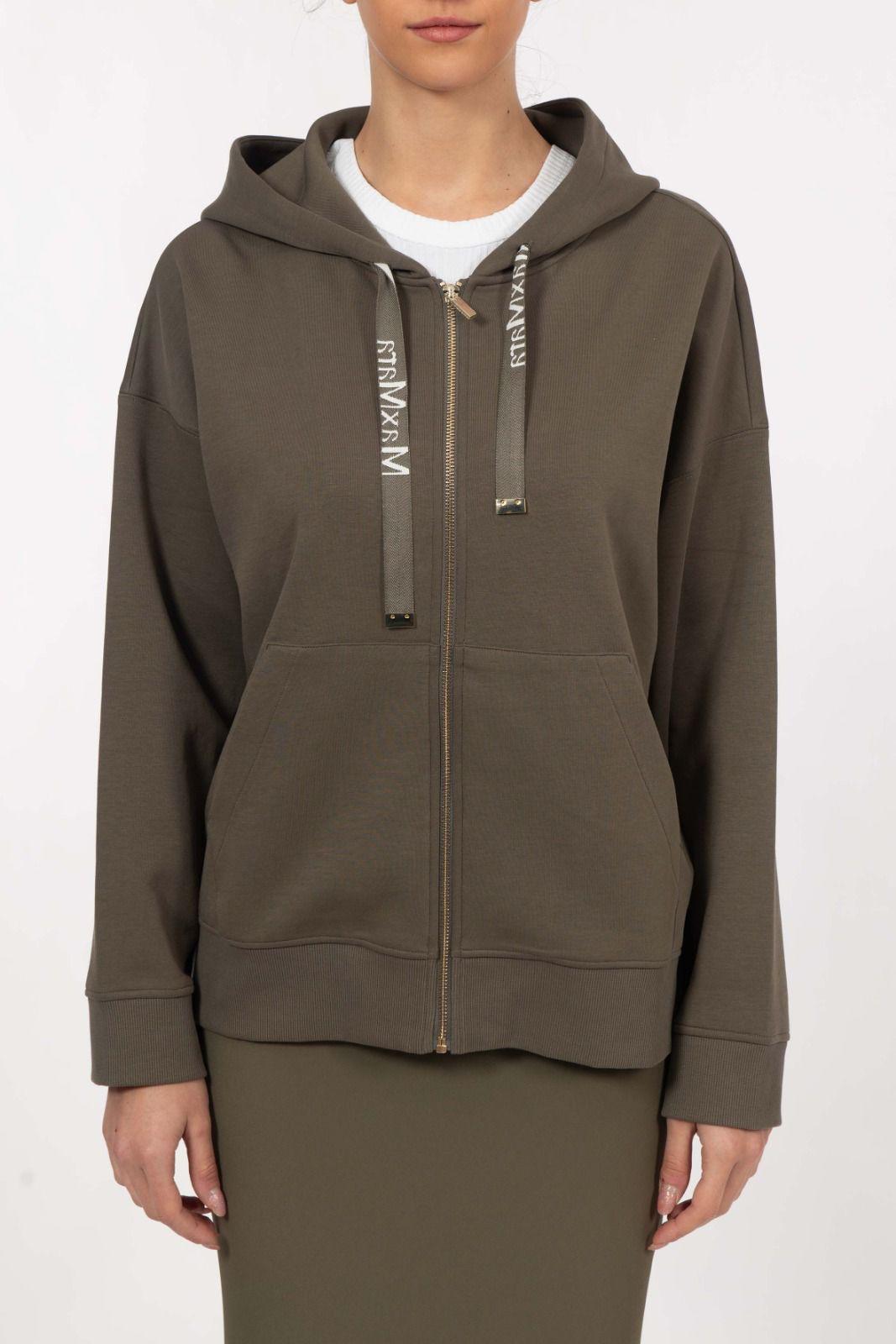 Felpa Jour con zip JOUR 007 MAX MARA